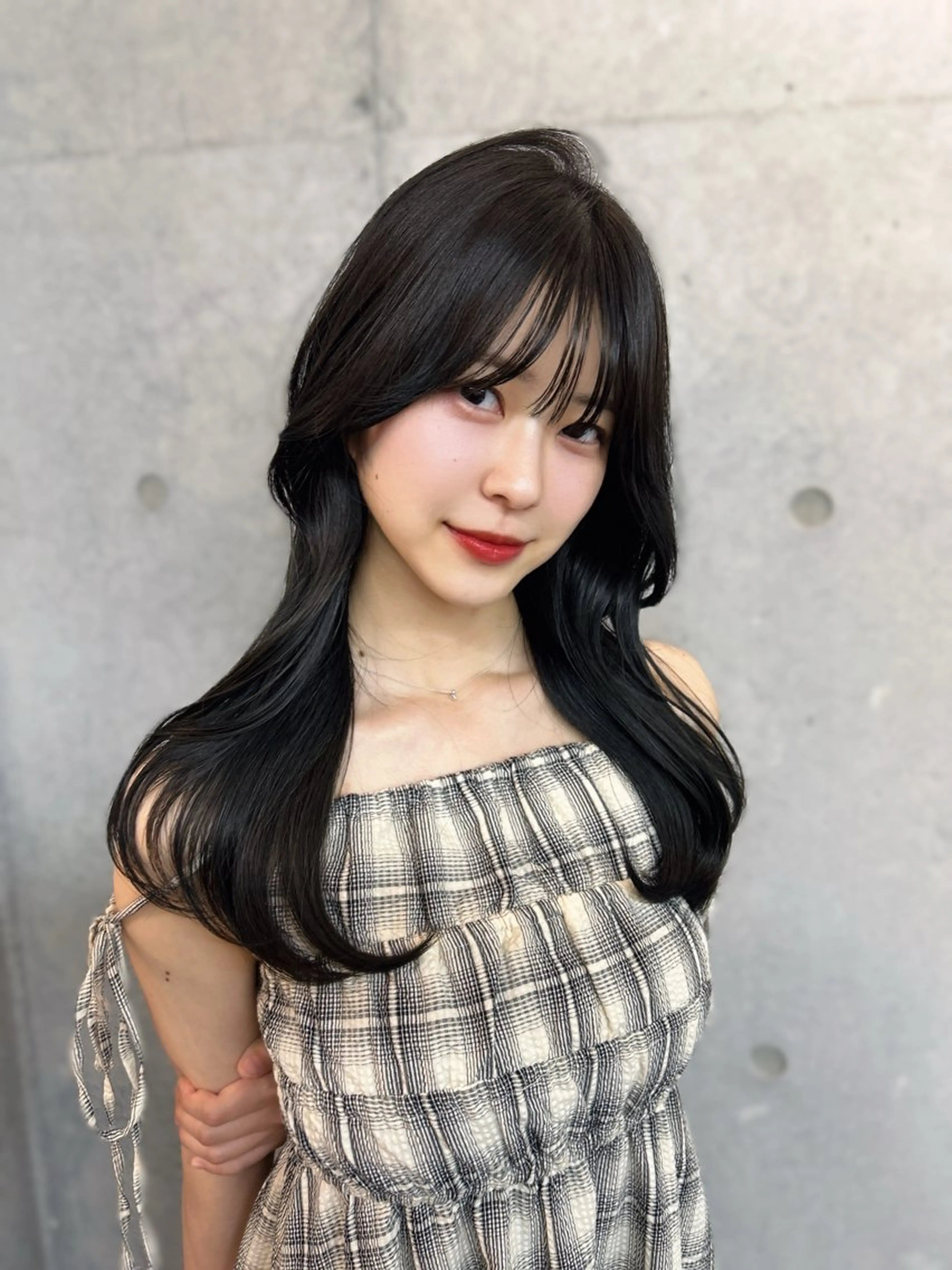 うる艶ワンカラー＋2stepトリートメント ¥6,600の写真