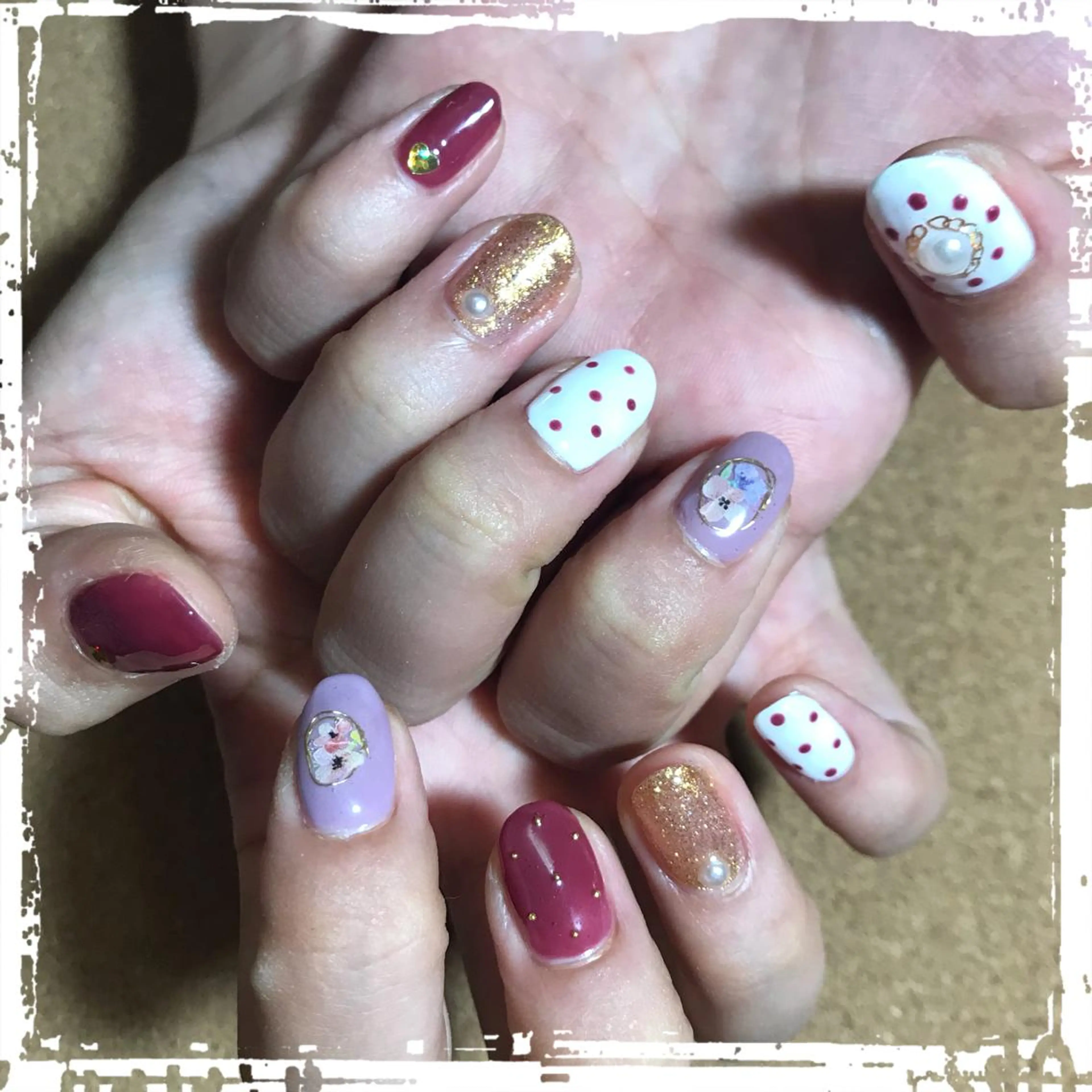 ネイル ECLAT エクラ所属・寺山 千鶴のネイルデザイン