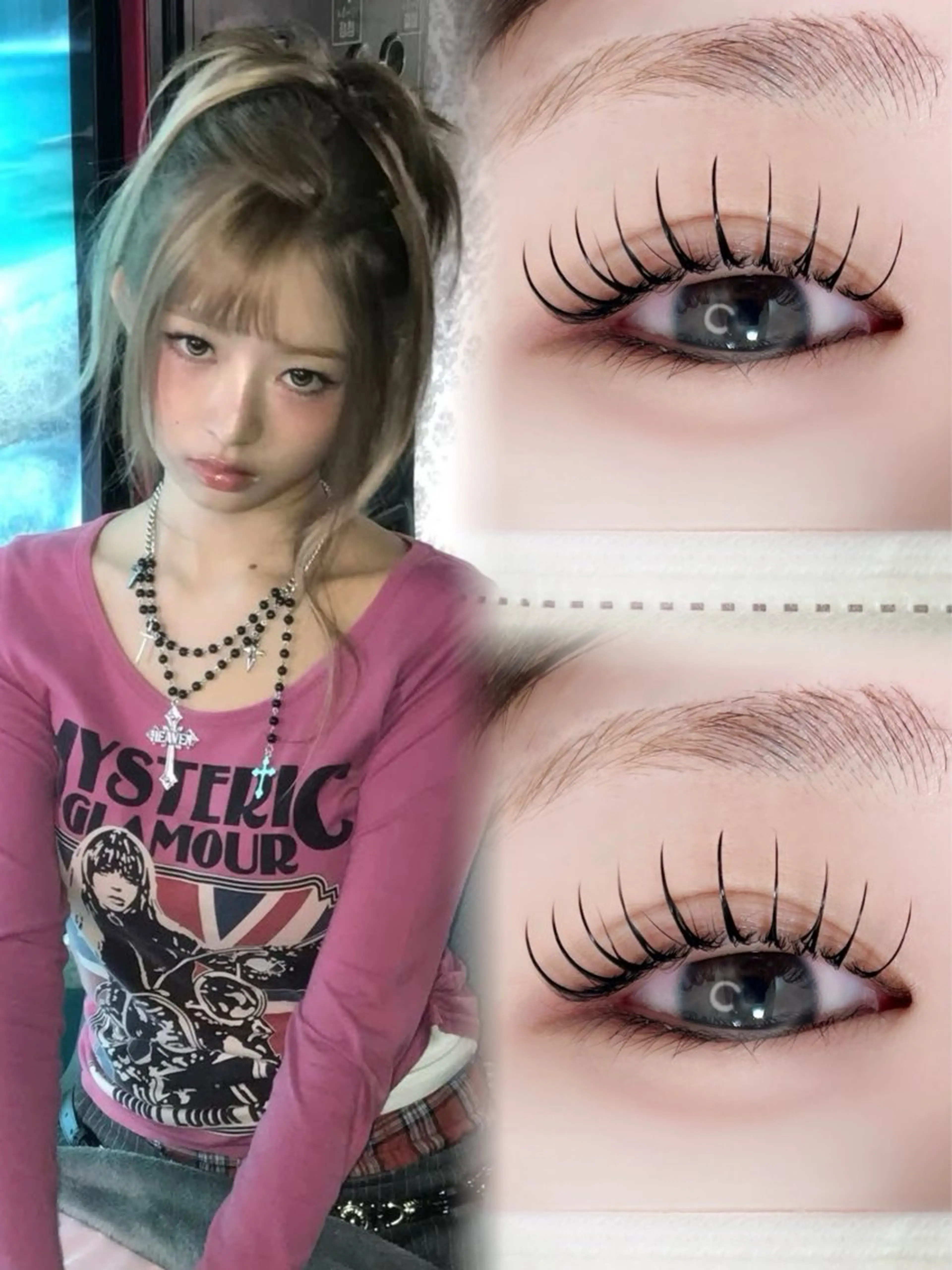 マツエク・マツパ マツパ kurumi 🩰SeneLのマツエク・マツパデザイン