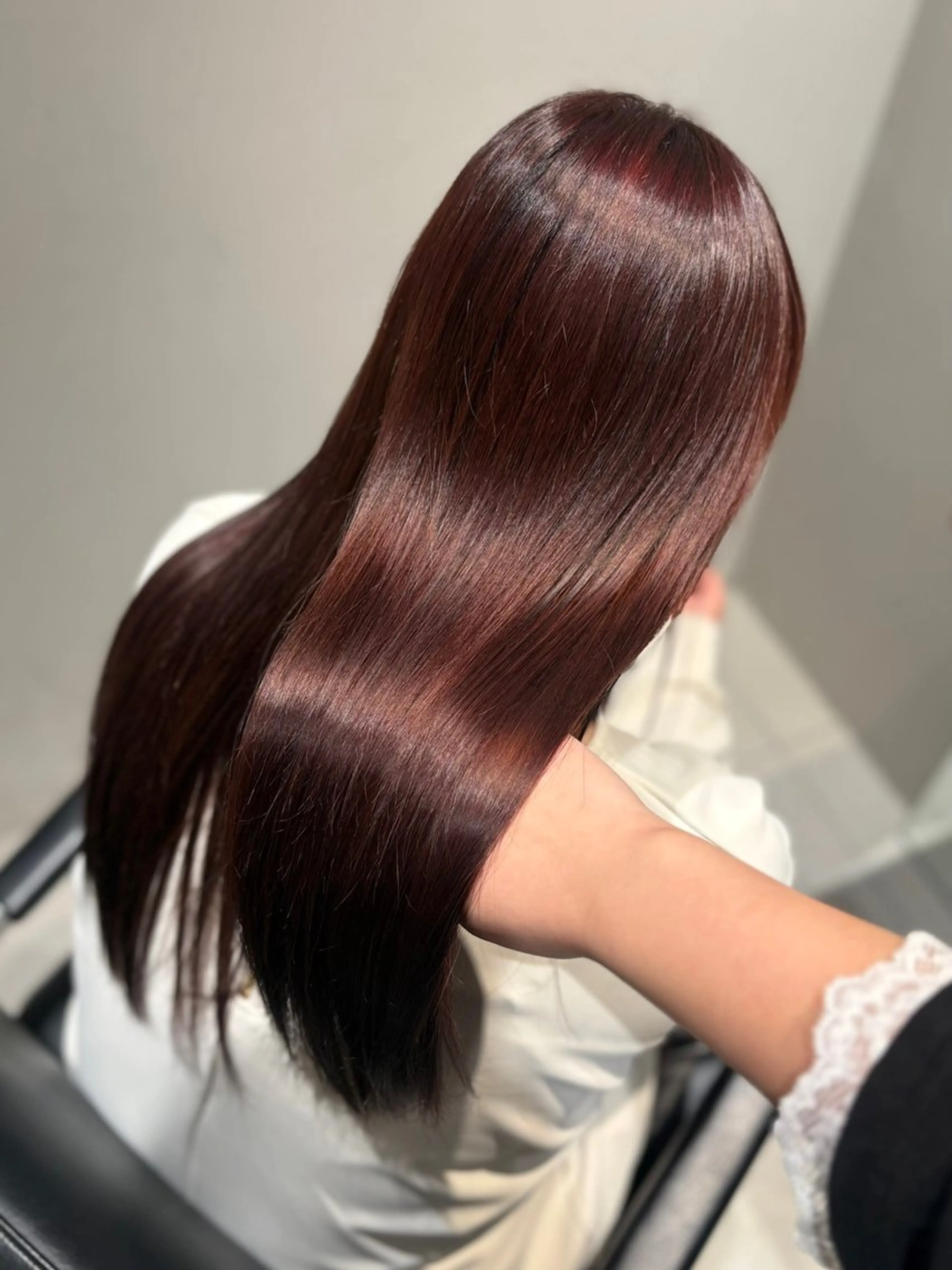 ロング トリートメント ヘアカラー ボブ⌇ 艶カラー⌇ RIN🌙のヘアスタイル