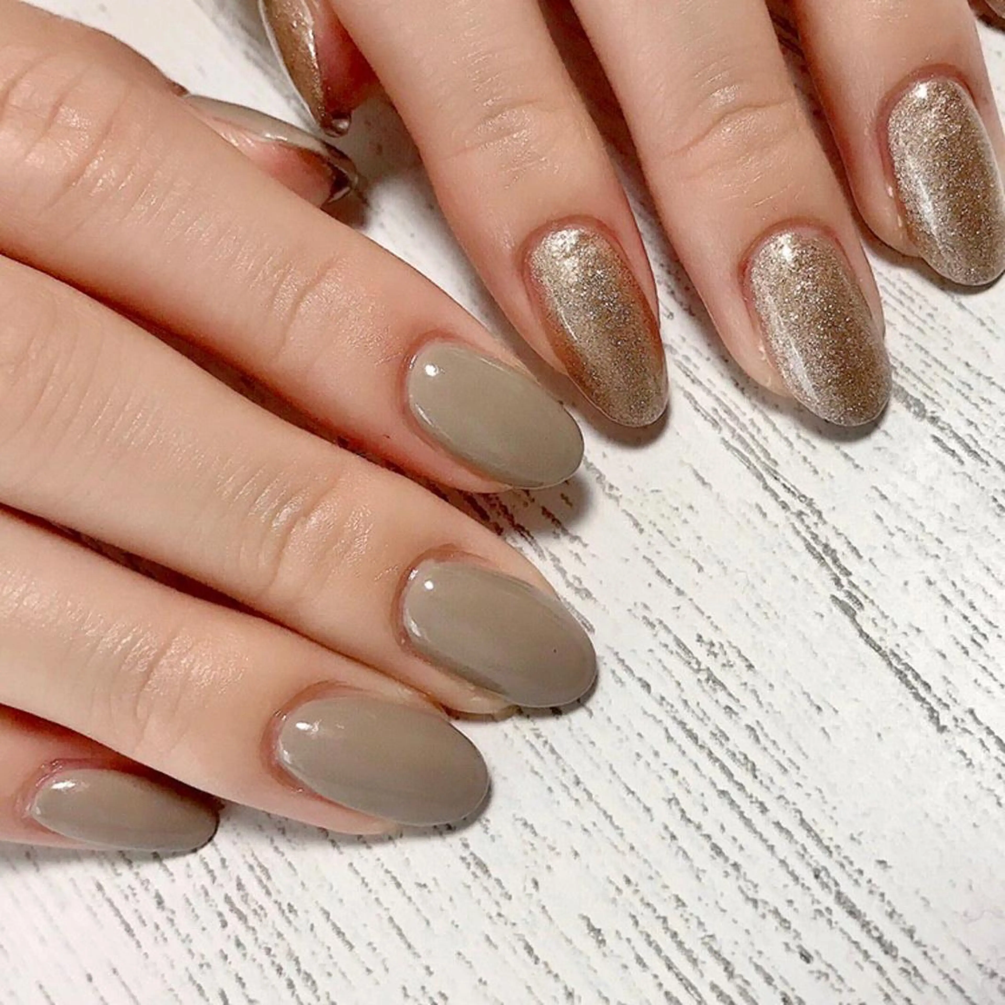 ネイル ワンカラーネイル ハンドネイル Mogu nail 二子玉川のネイルデザイン