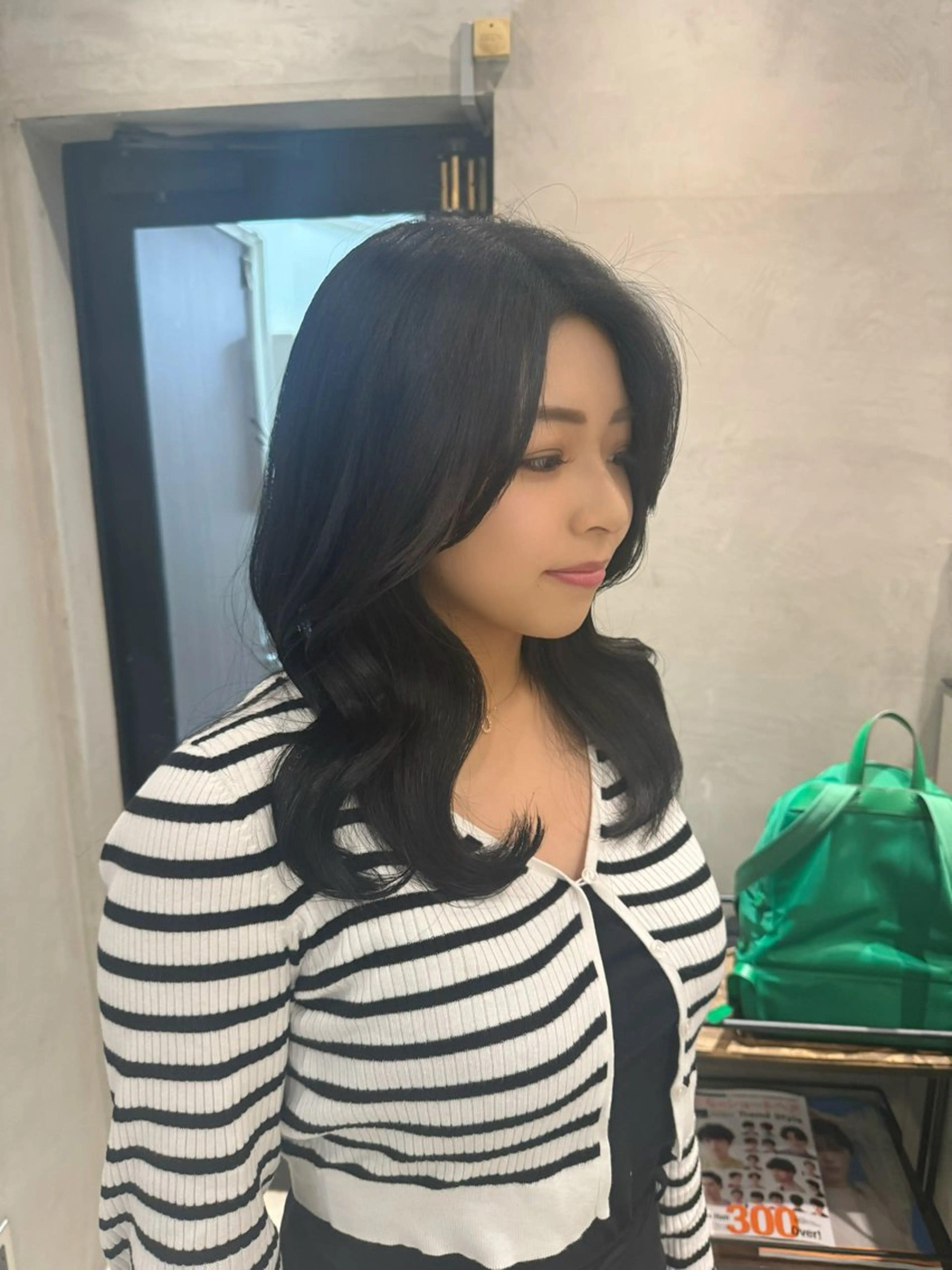 セミロング 顔周りcut・ご相談 ＝新宿しずく🇰🇷のヘアスタイル