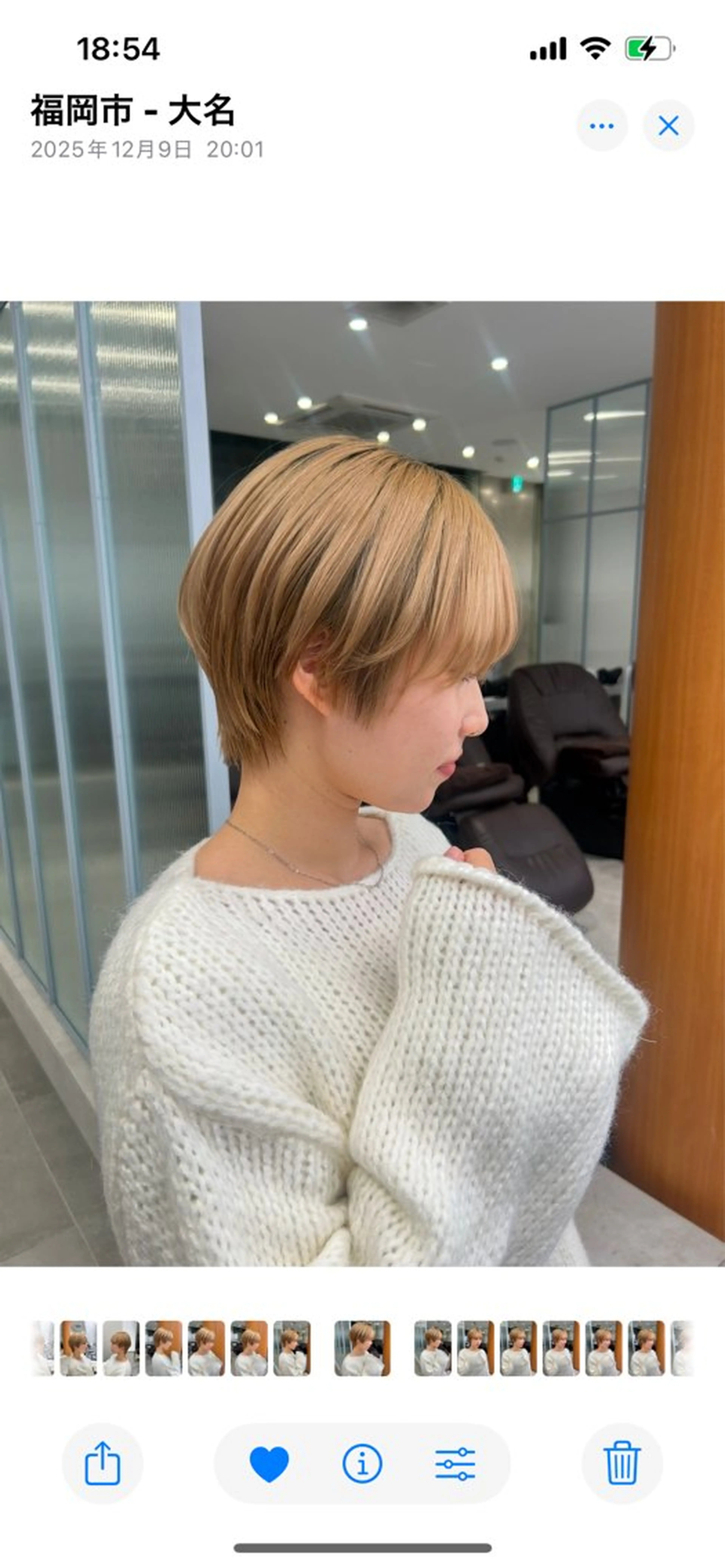 ショート 透明感ハイトーン/ レイヤー/セイナのヘアスタイル