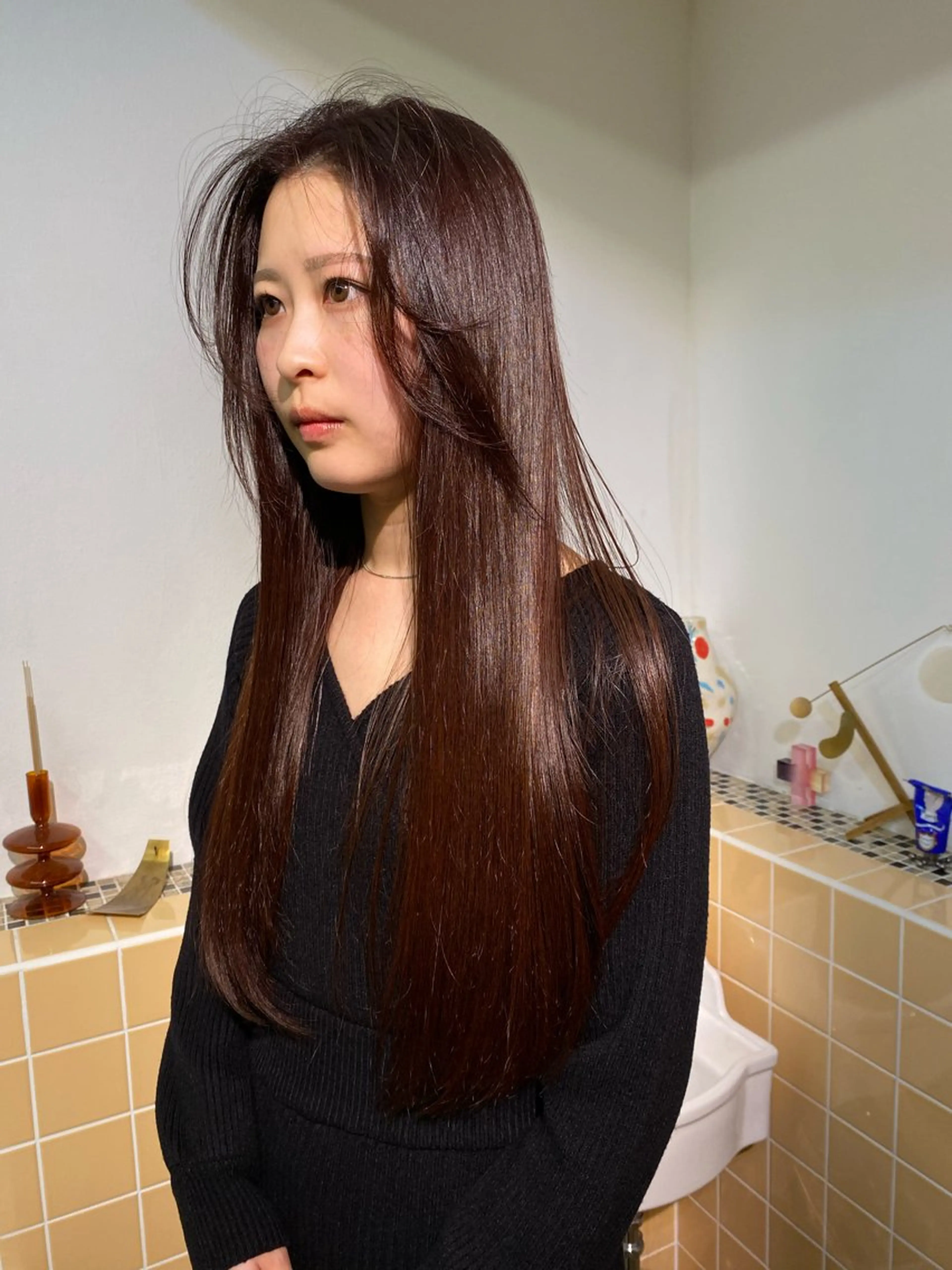ロング カラー ヘアカラー iroha/ n.w.h🎀のヘアスタイル