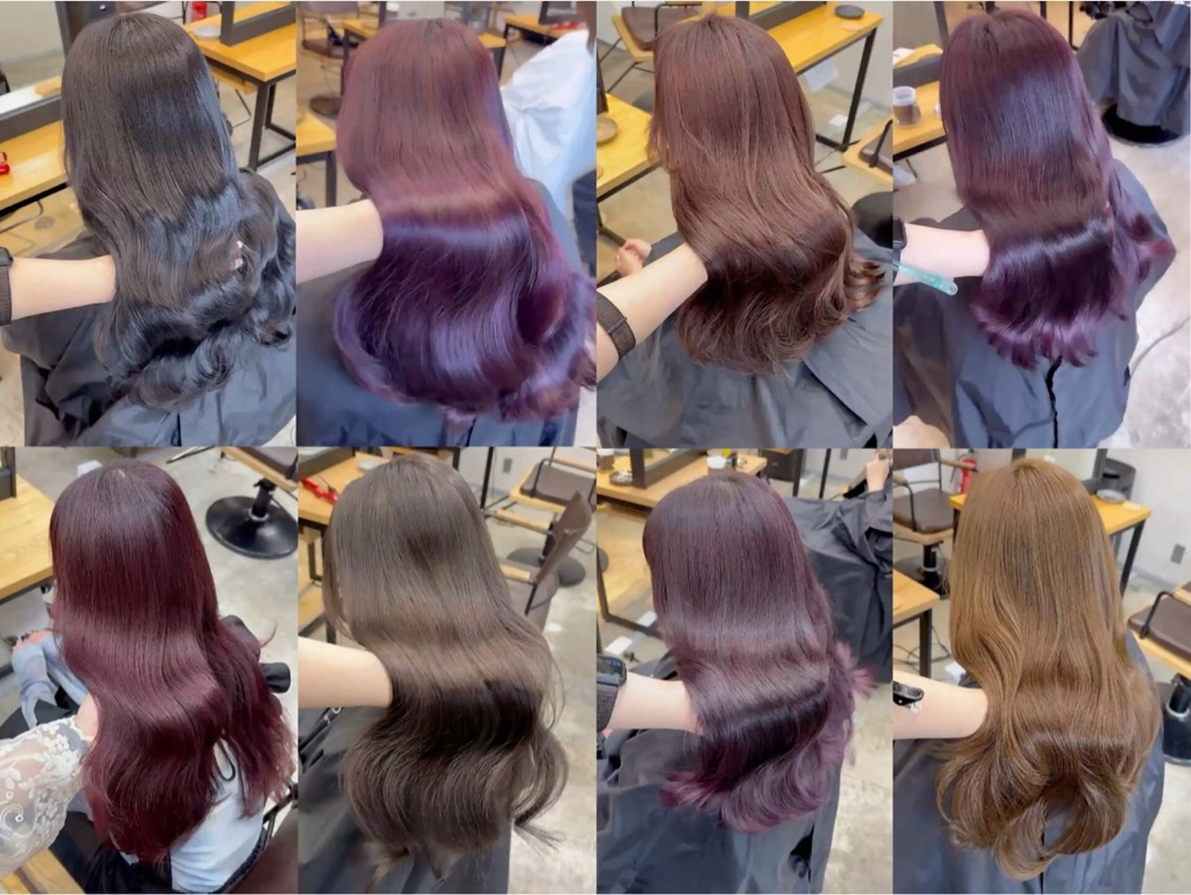 カラー ヘアカラー 梅田/ハイトーン/ 透明感カラー/縮毛のヘアスタイル