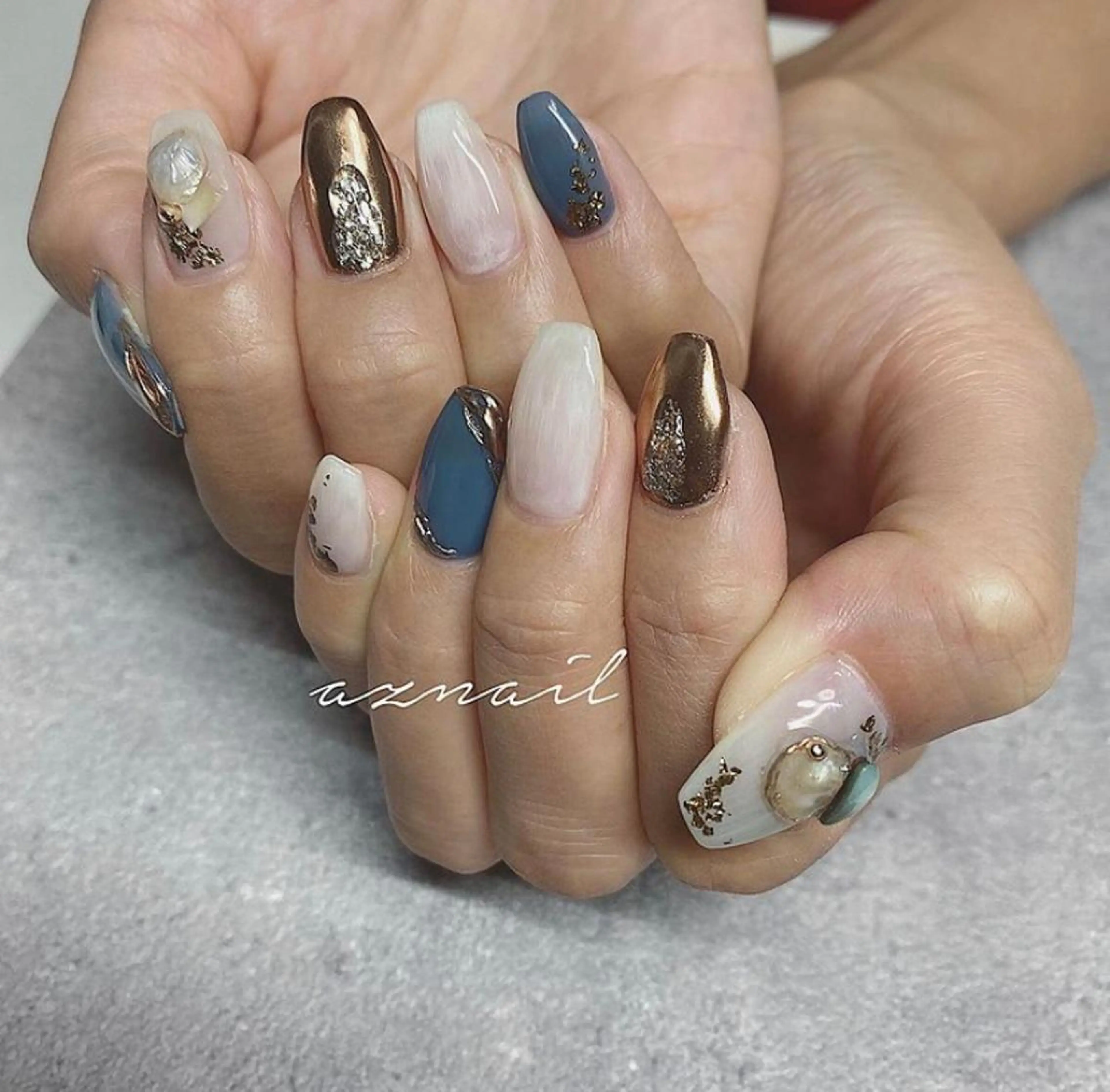 ネイル 井上 梓のネイルデザイン