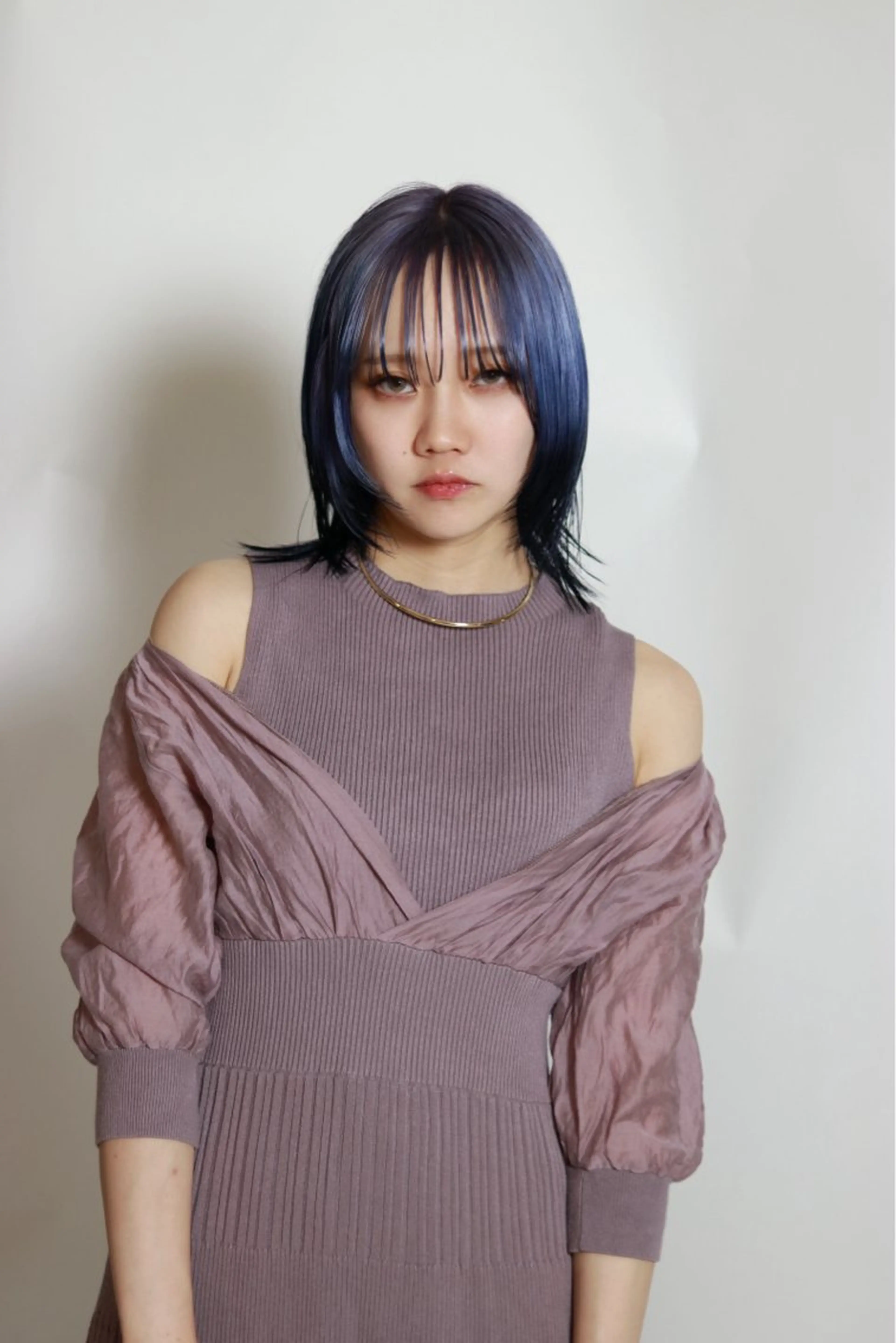 セミロング カラー ヘアカラー STELLA hair design salon所属・浅野 匠のヘアスタイル