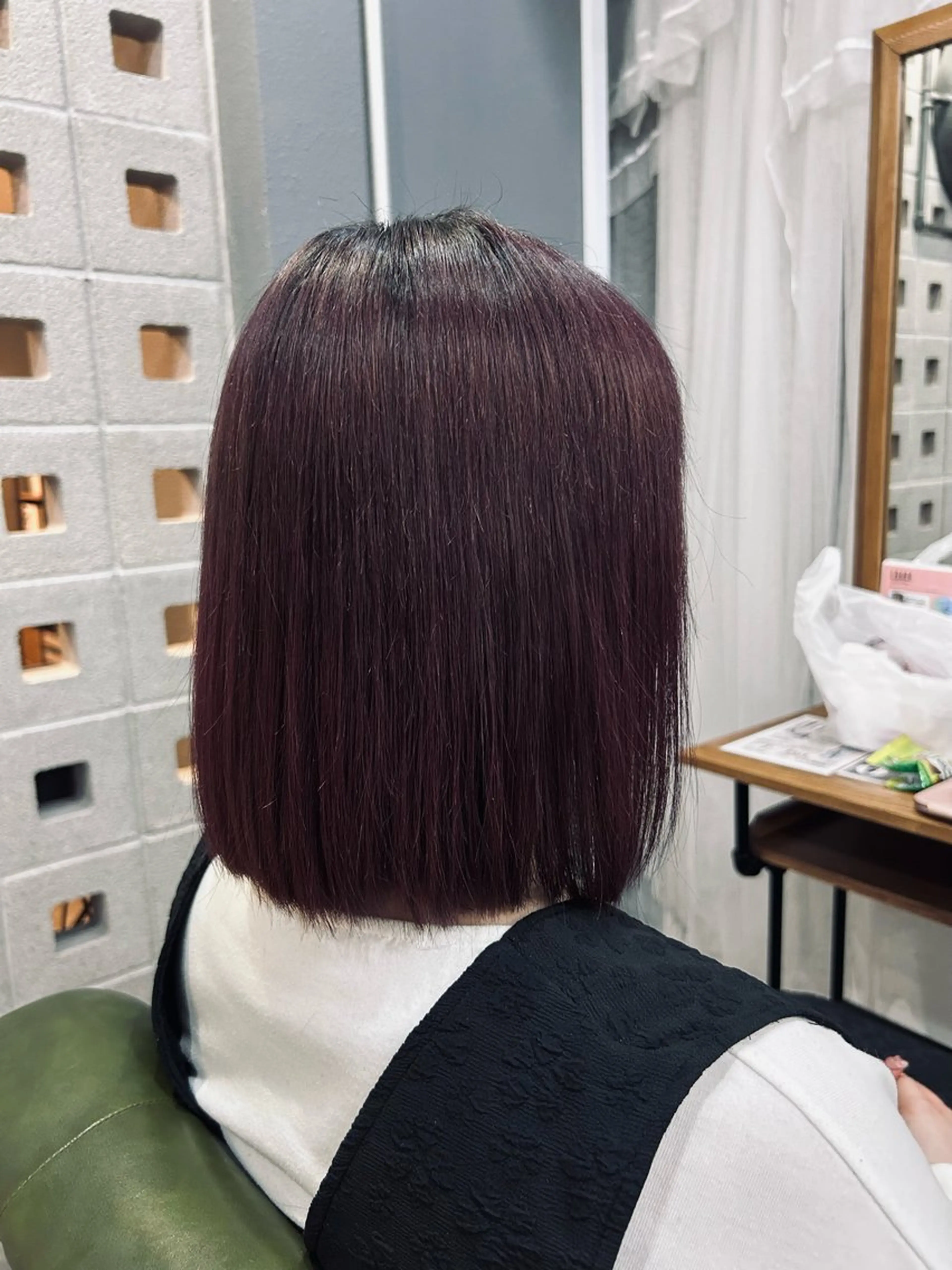 ミディアム ヘアカラー 北原 雅貴のヘアスタイル