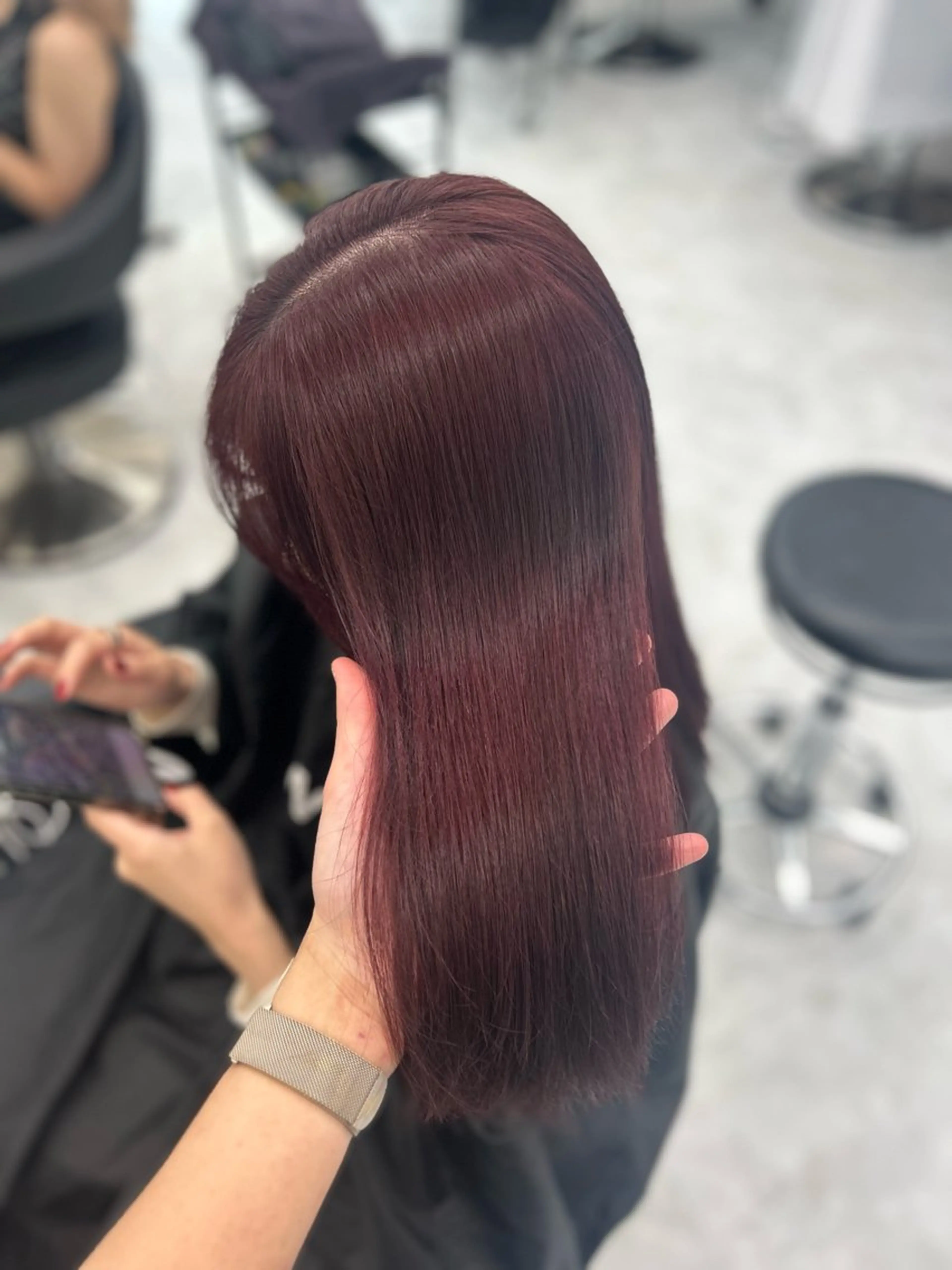 セミロング 🥀艶髪/似合わせ 暖色/まな🥀のヘアスタイル