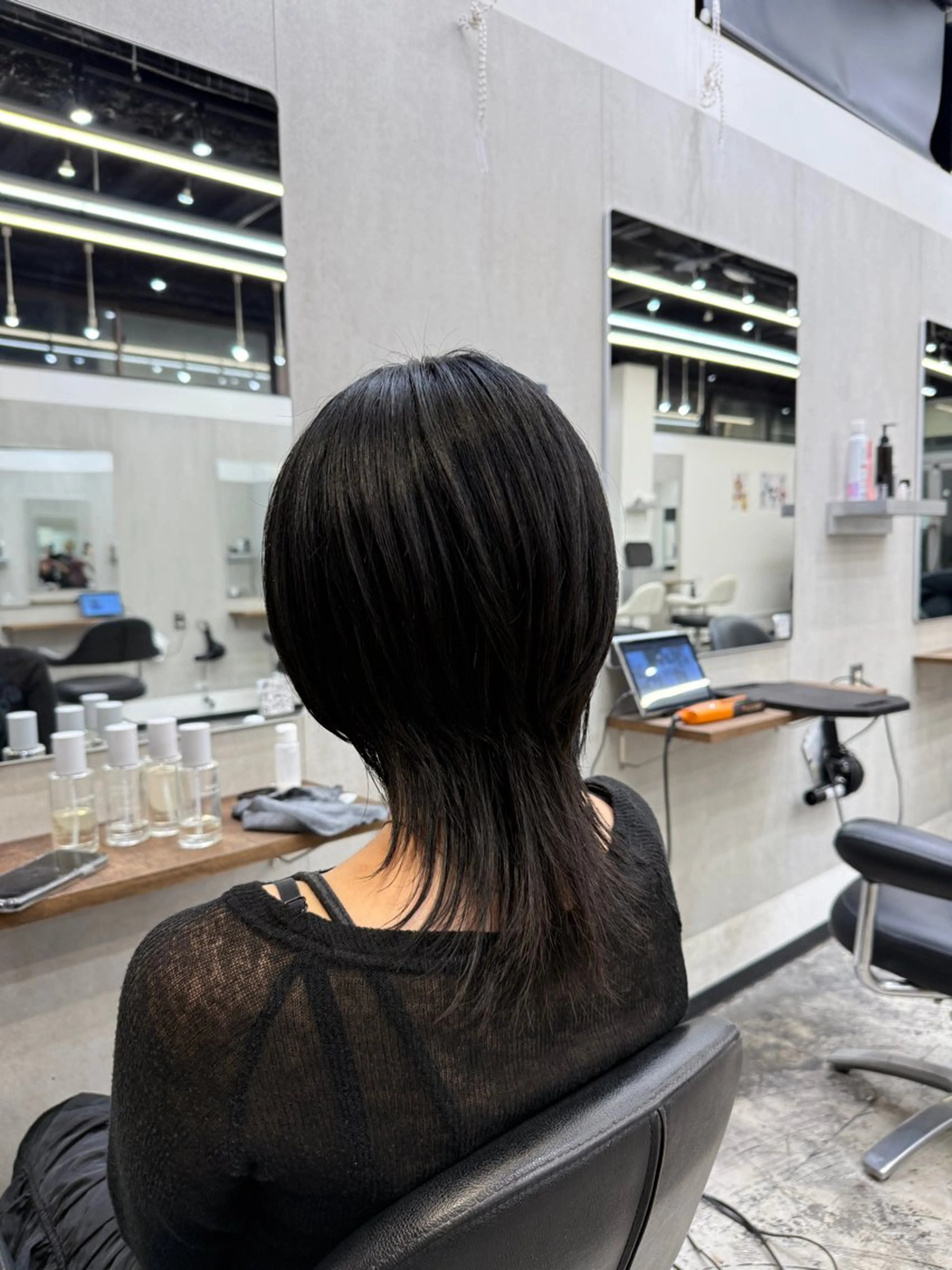 ミディアム カット カット¥1100 / 𝙍𝙪𝙣𝙖⟡.のヘアスタイル