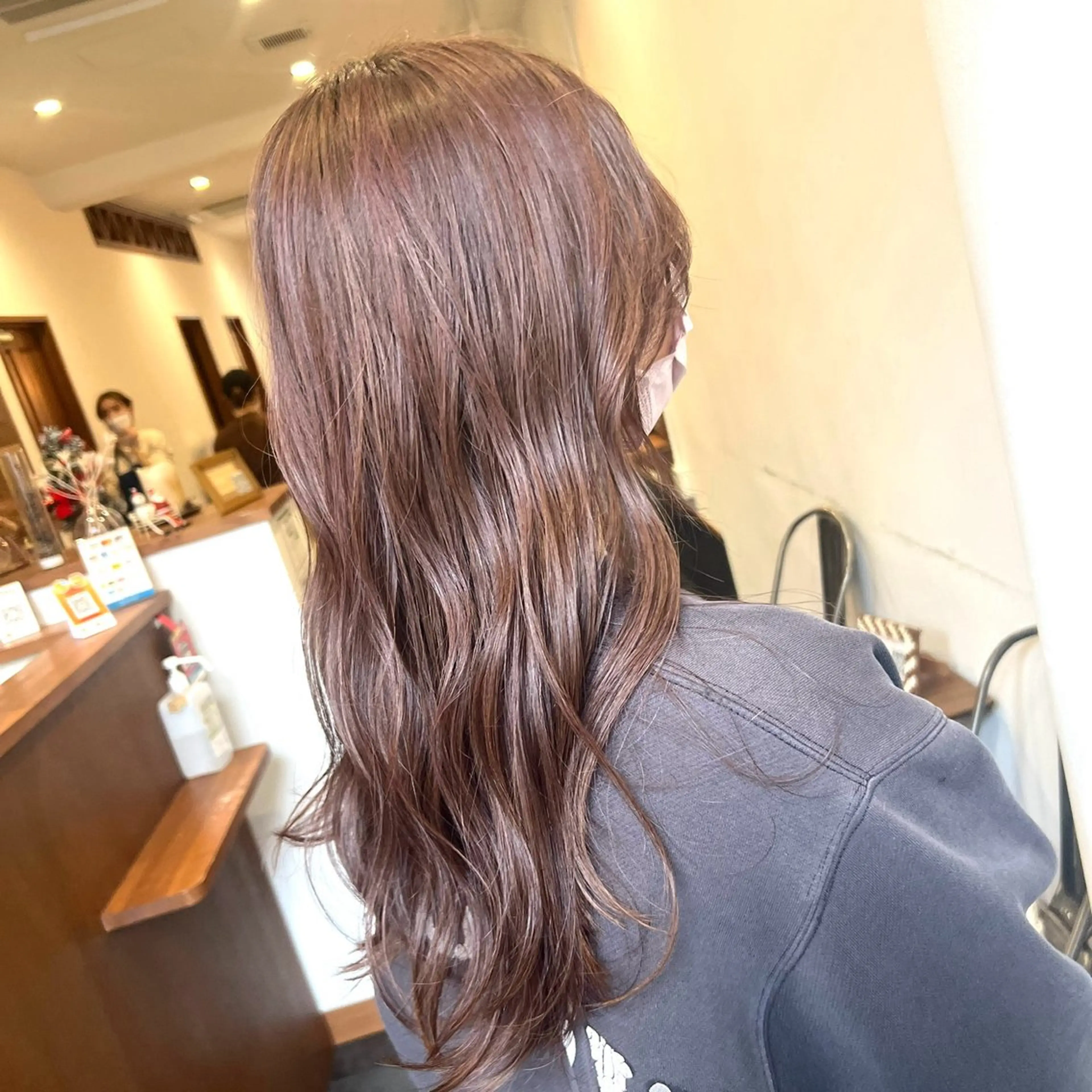 ロング カラー gigi  ヘアーワークス所属・gigi hideのヘアスタイル