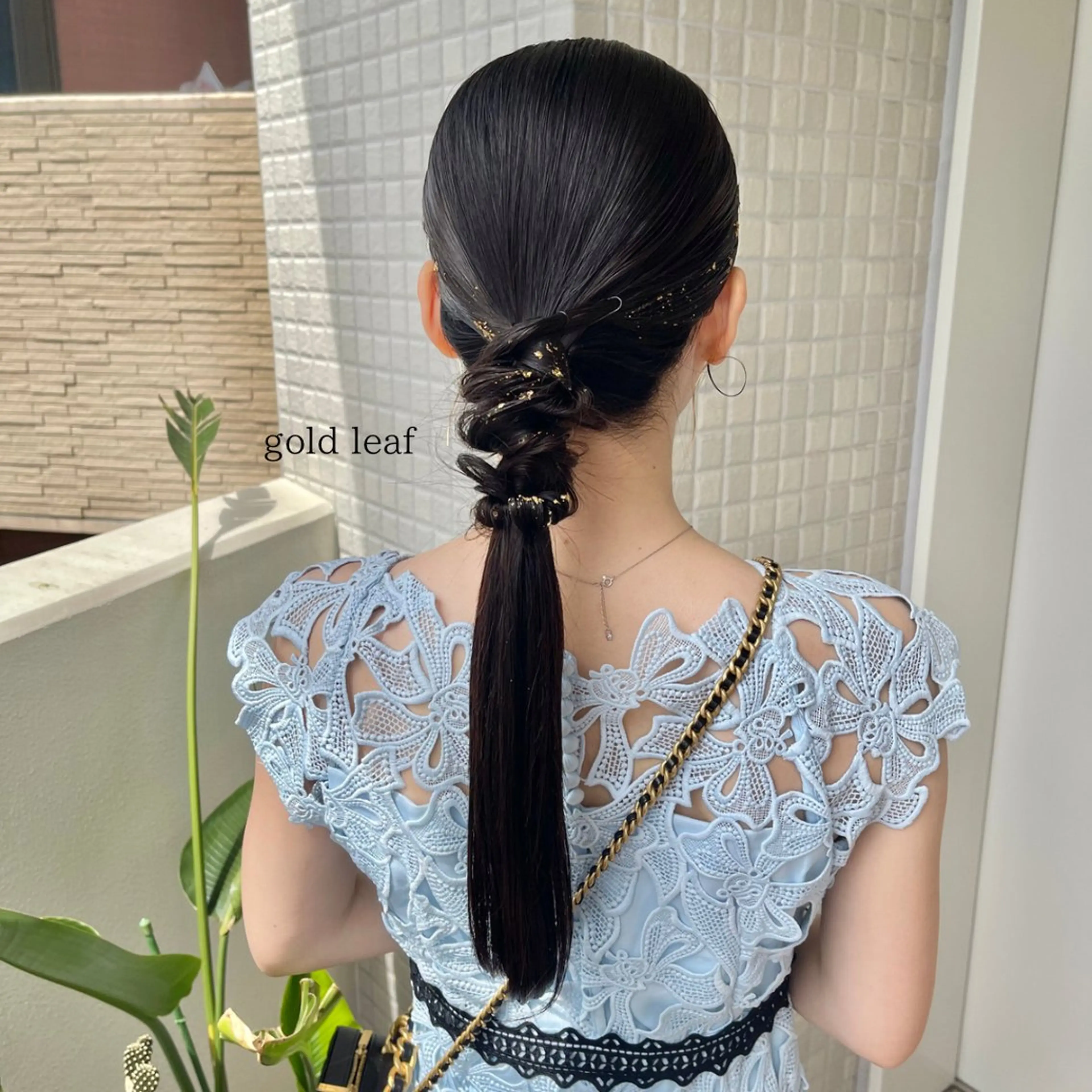 ロング ヘアアレンジ 結婚式・ブライダル デート 卒業式のヘアスタイル ヘアセット charm《銀座》 ヘアセット/縮毛矯正のヘアスタイル