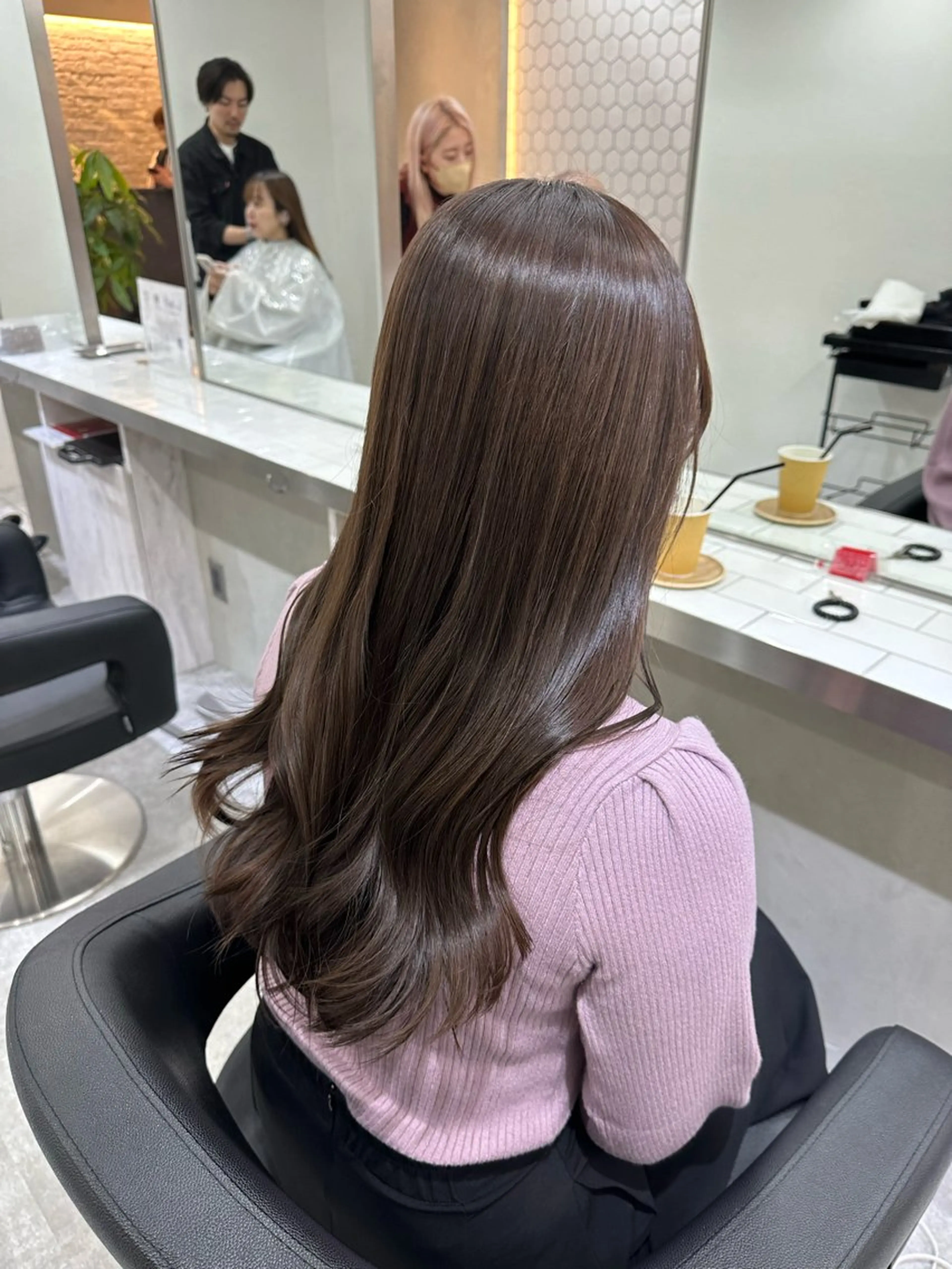 ロング カラー 銀座/ヘアセット シマムラ ミホのヘアスタイル