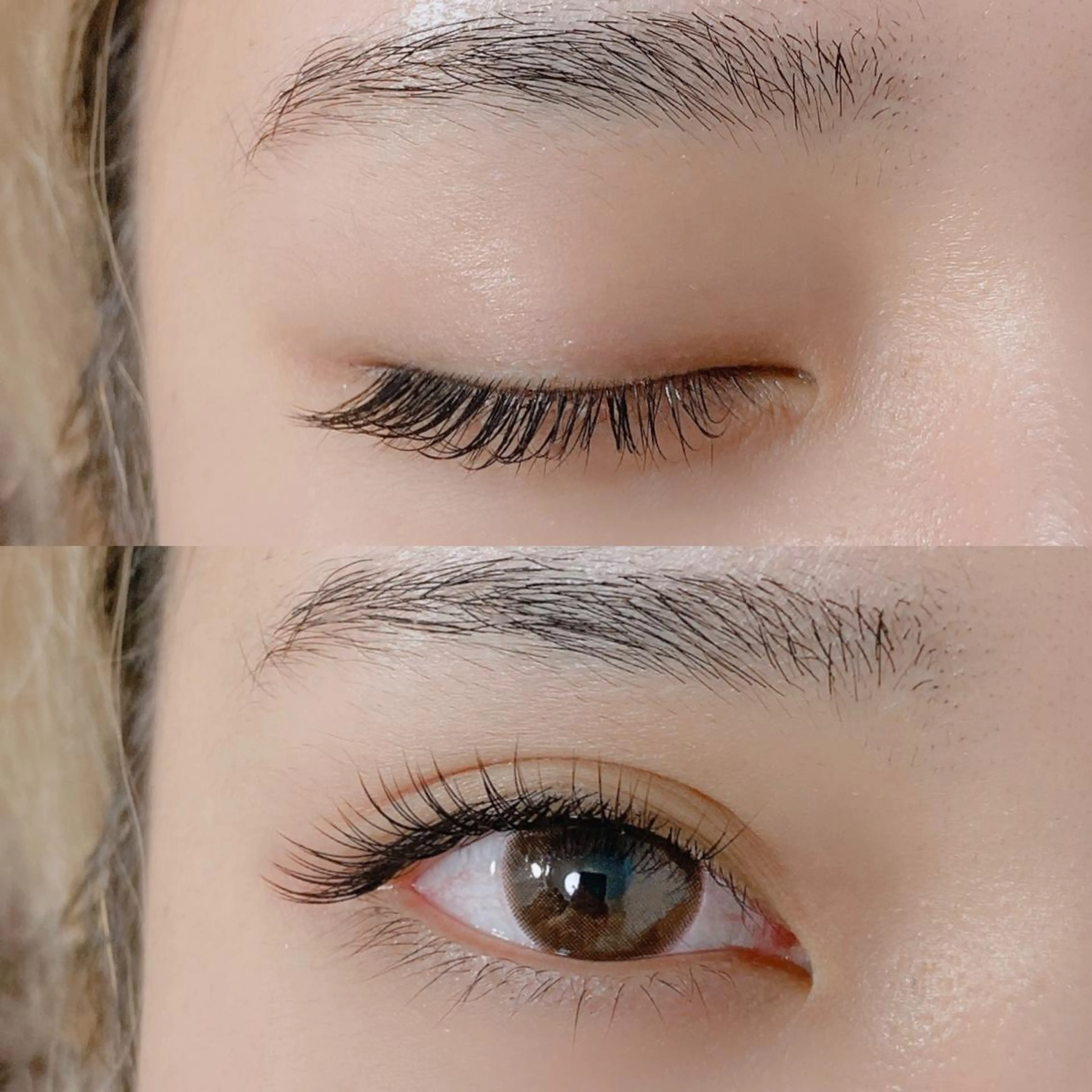 マツエク・マツパ 目尻長め 丸山 史香のヘアスタイル