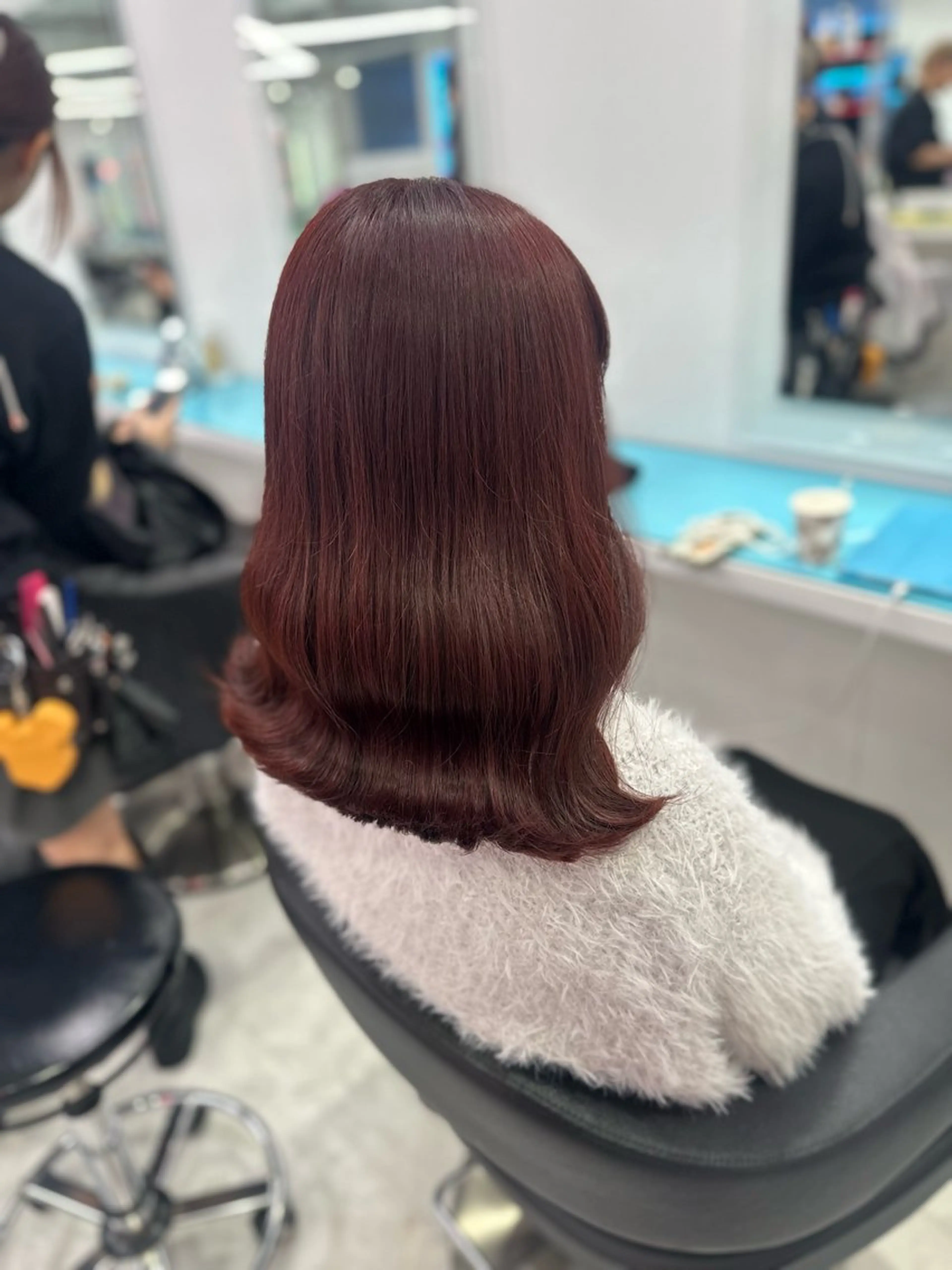 セミロング カラー ♡ダブルカラー特化♡ miyuのヘアスタイル