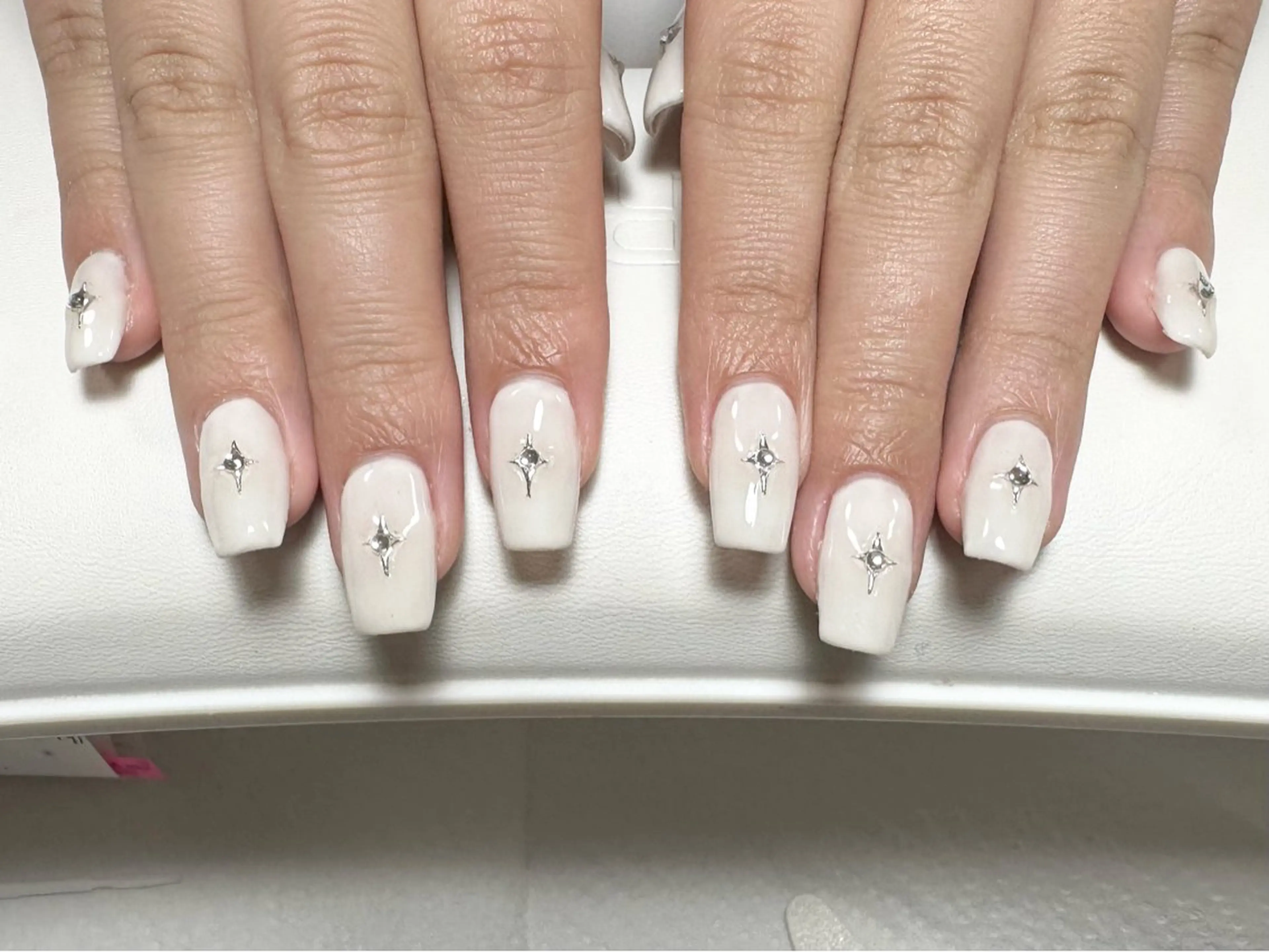 【チップ長さだし込み】 +シンプル持ち込みデザイン【研修期間限定】の写真