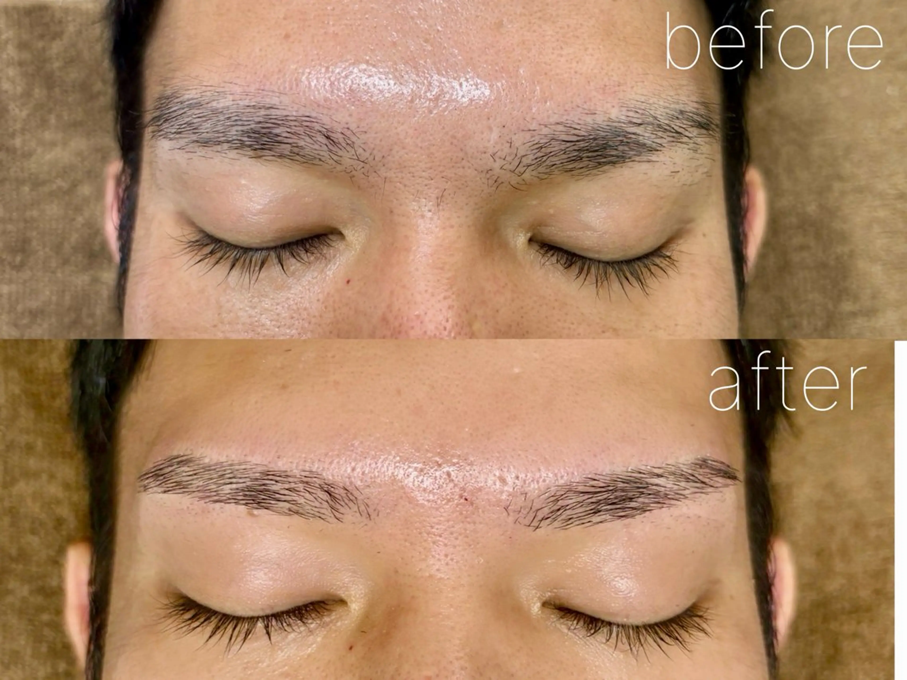 メンズ アイブロウ メンズアイブロウ Luna belle　セリーナ美容室所属・Luna belle まつ毛と眉毛の専門店のマツエク・マツパデザイン