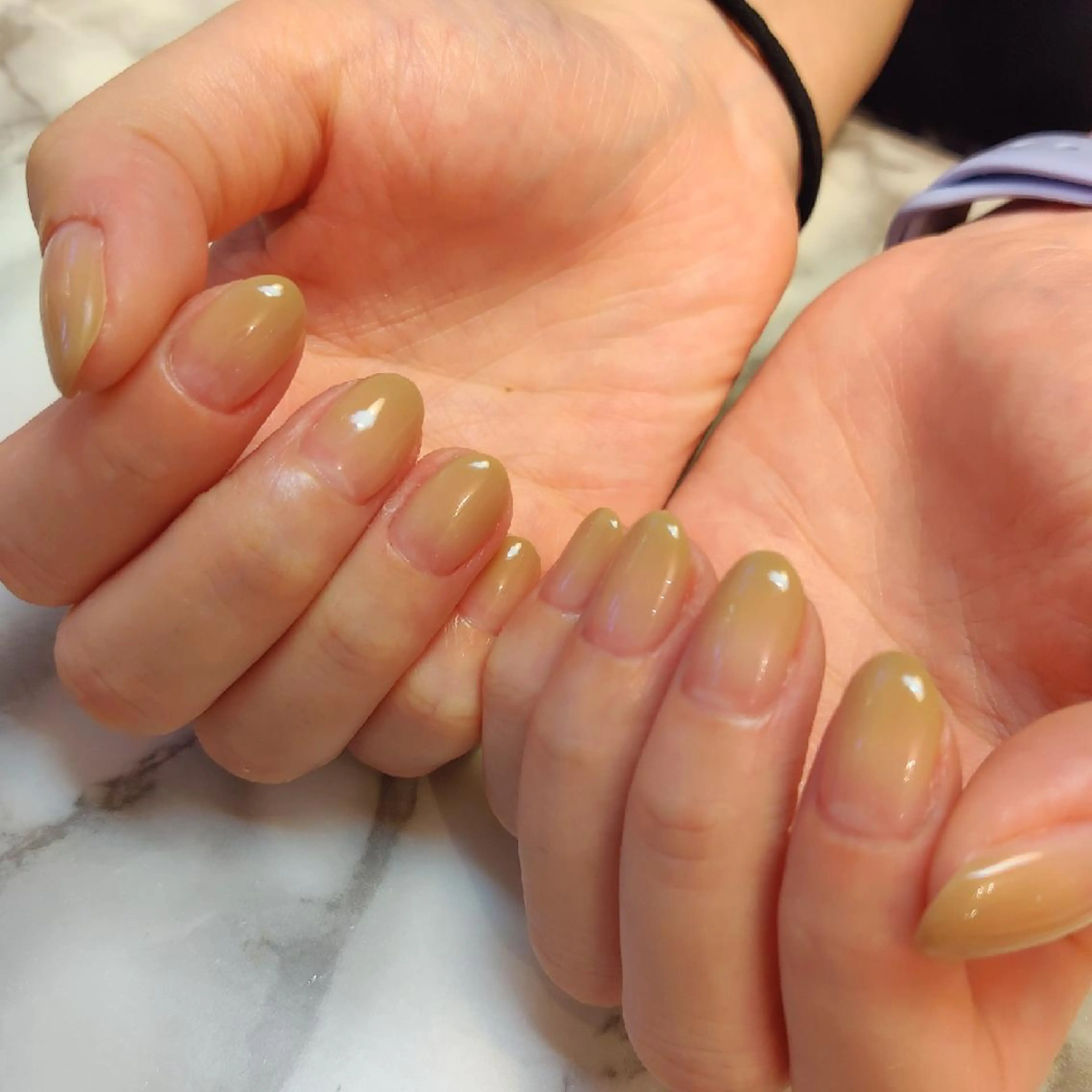 ネイル グラデーション ジェヌインネイル 河内のネイルデザイン