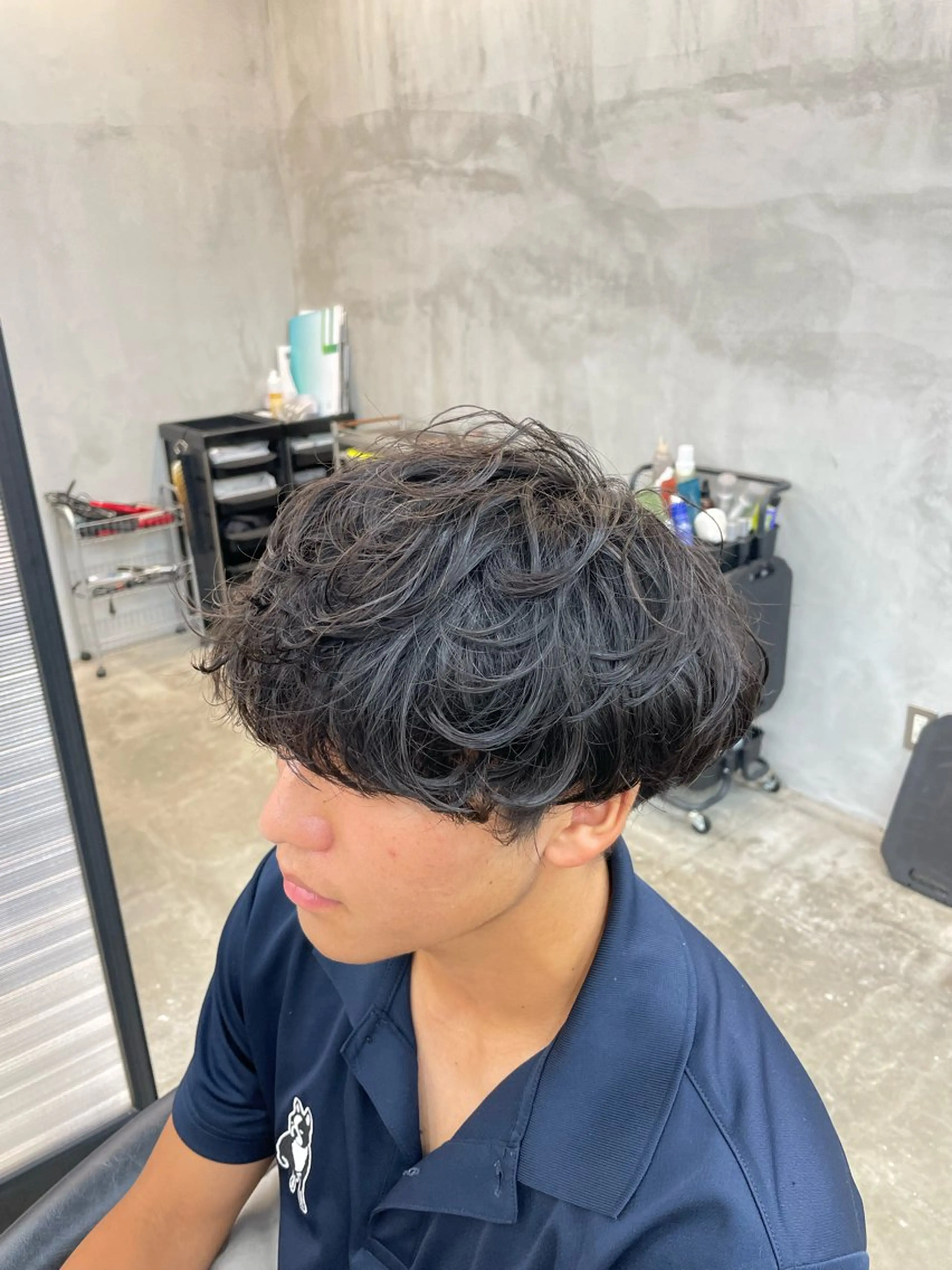 メンズ カット パーマ トリートメント メンズ指名多数✂︎ 松本明日翔のヘアスタイル
