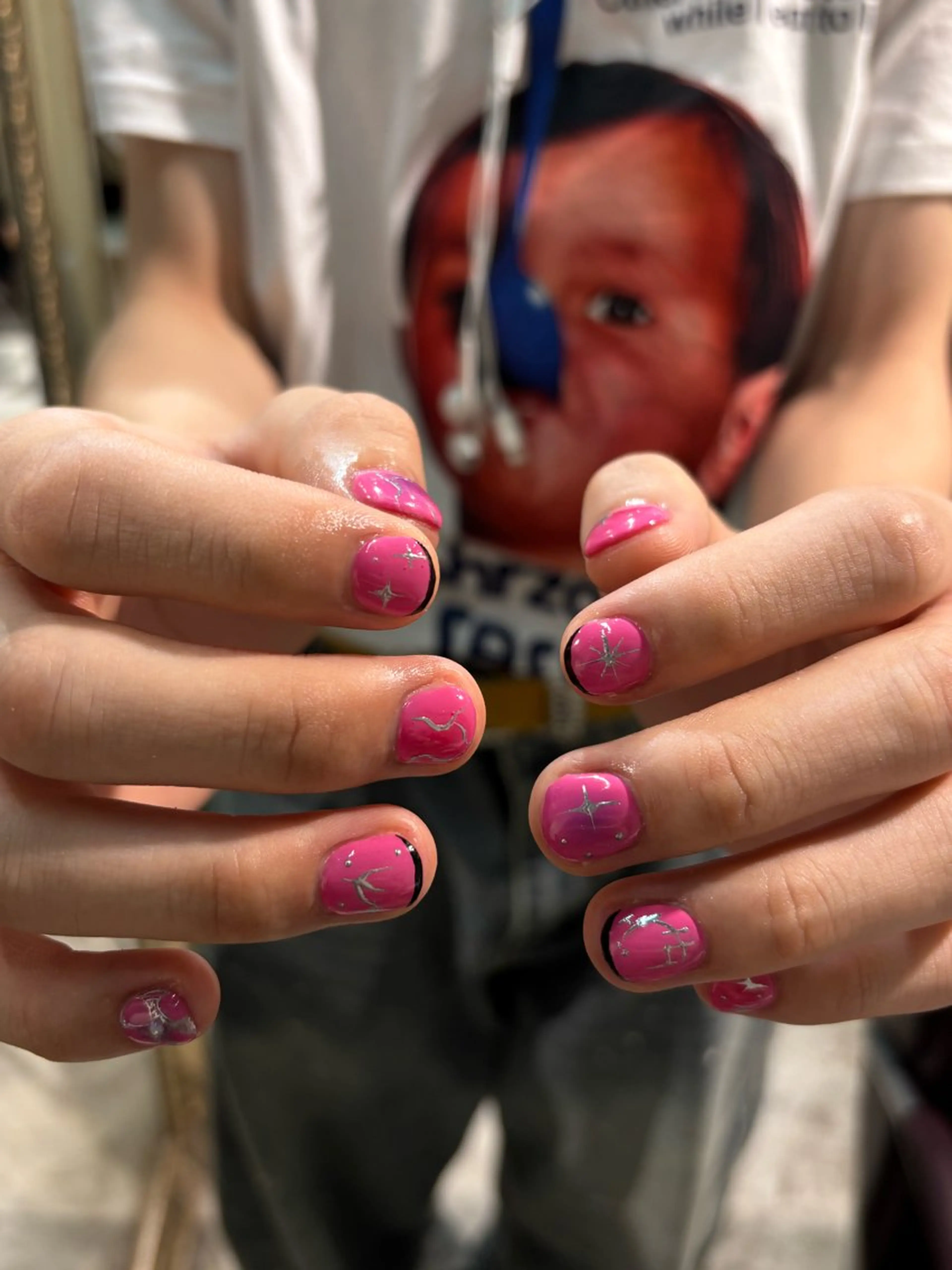 メンズ ネイル ハンドネイル ハンドケア AMRITA omotesando所属・艶ｶﾗｰ･:*個性派 ﾈｲﾙ🦋mire-のネイルデザイン