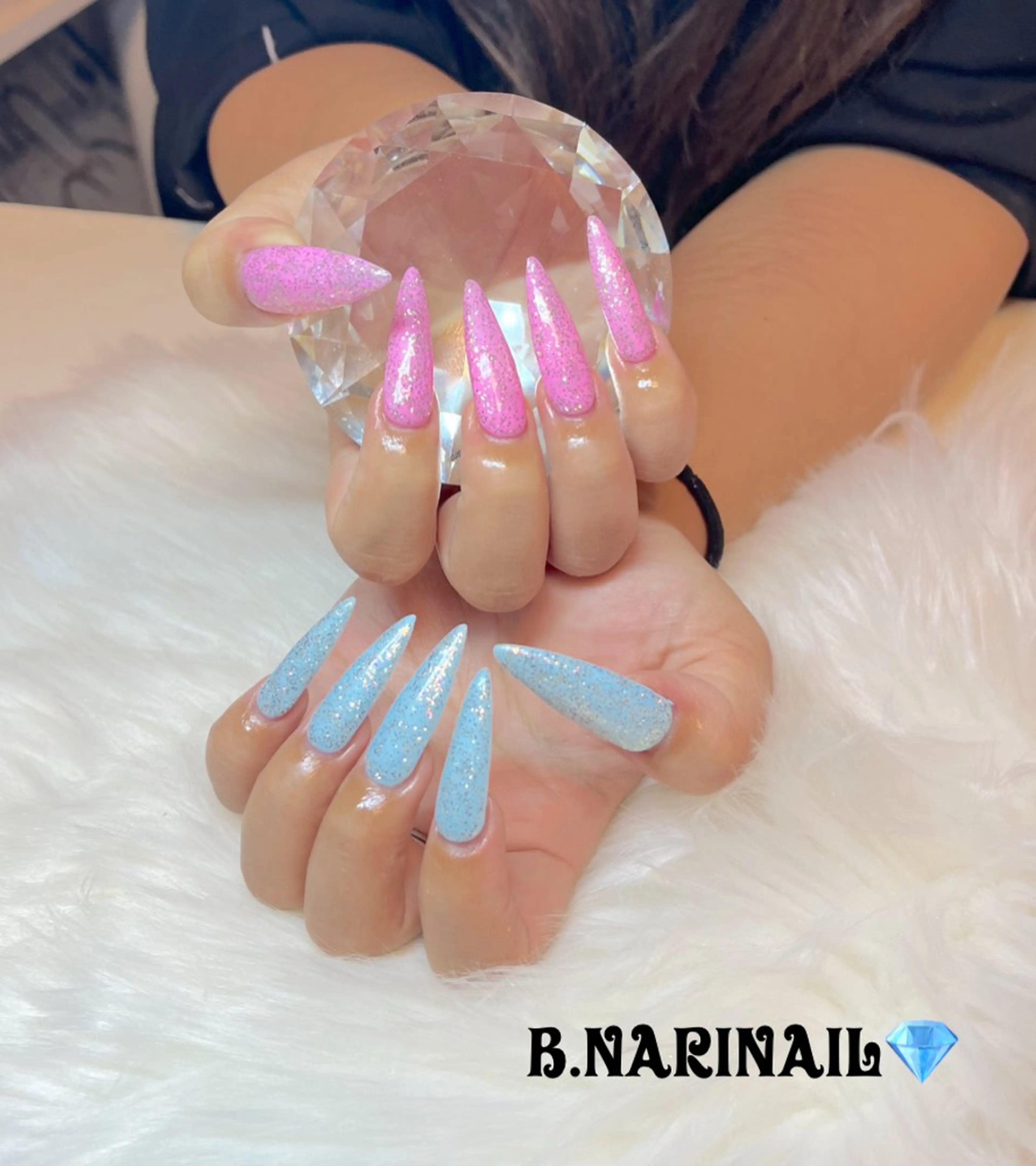 ワンカラ-(XL+0.5)✨チップスカルプで長さだし✨オフなし❌ケア込み💎(2カラ-まで◯、追加1カラ-500円)の写真