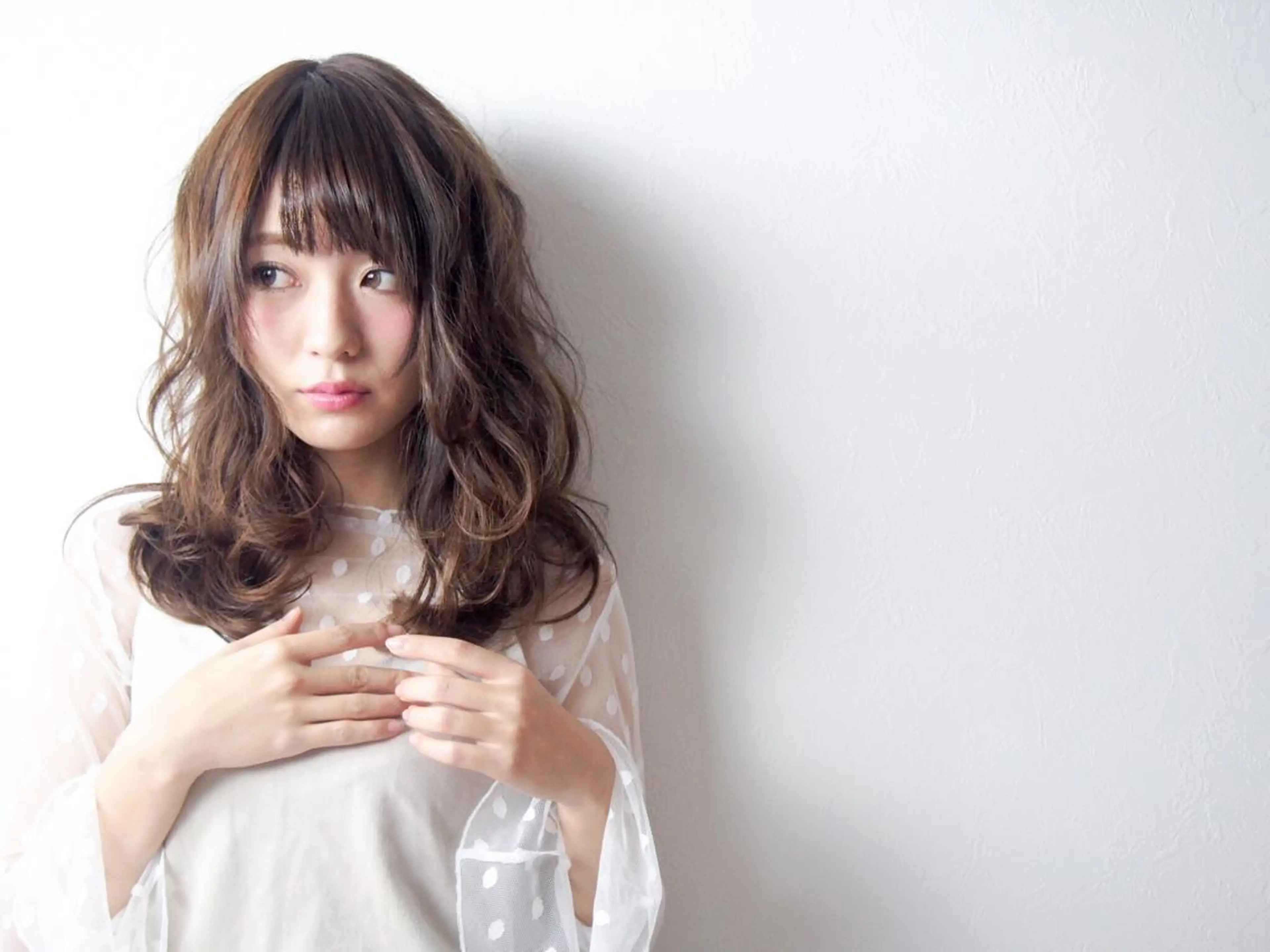 ロング カラー 藤本 憲吾のヘアスタイル