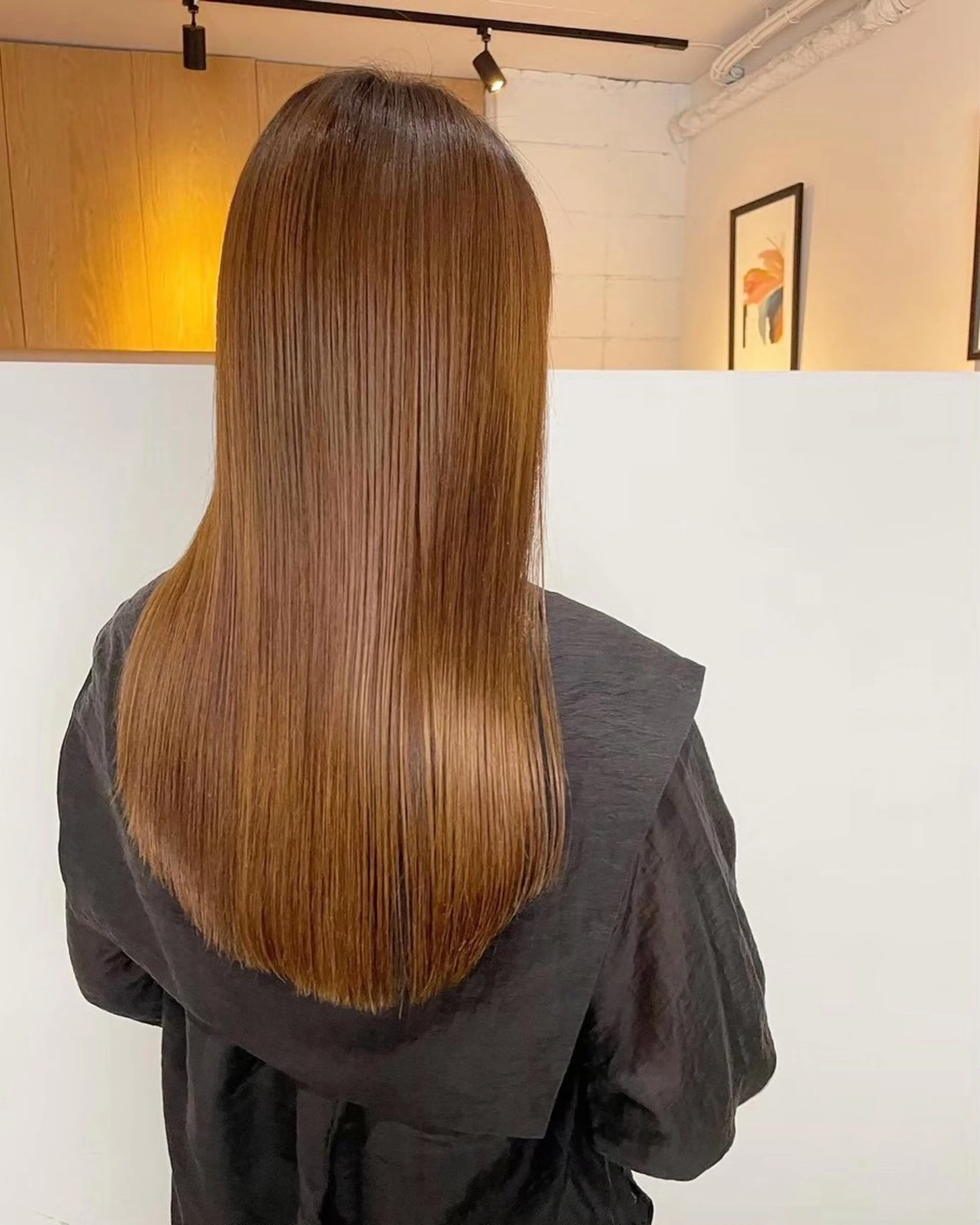 ロング カラー 似合わせイメチェン/ 顔周り/ののかのヘアスタイル