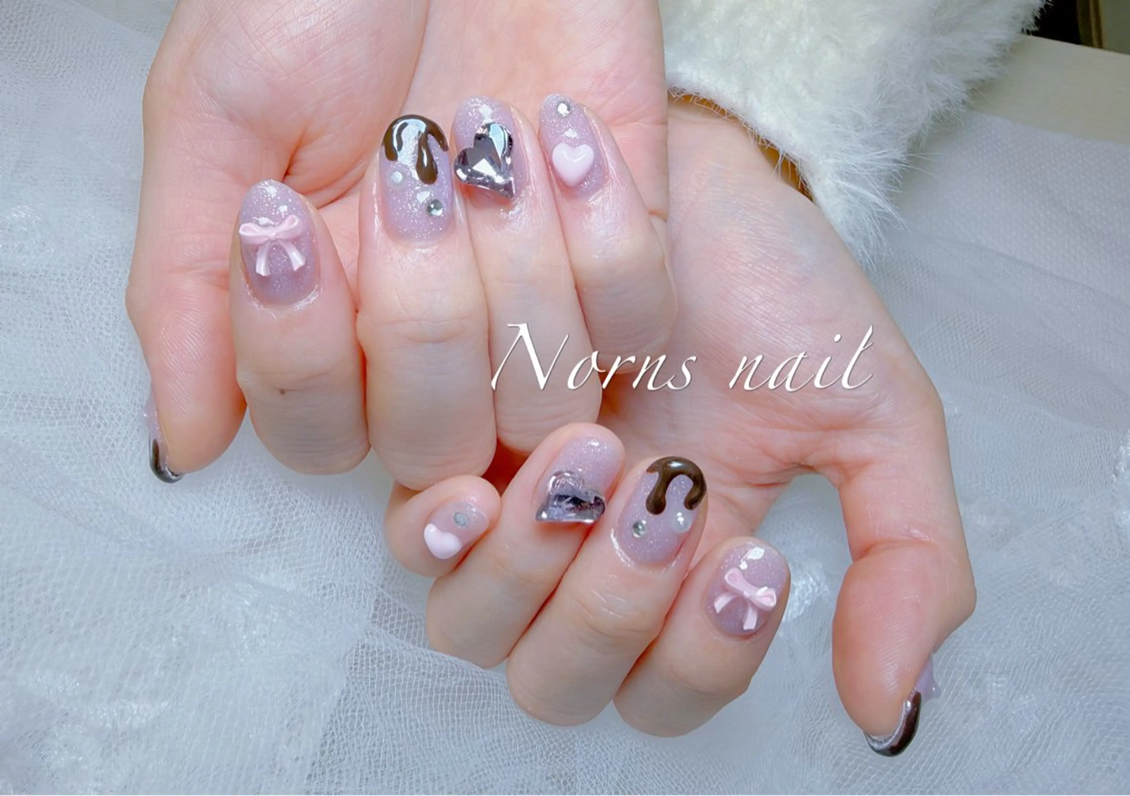 ネイル Norns nail (猫いるサロン🐈)のネイルデザイン