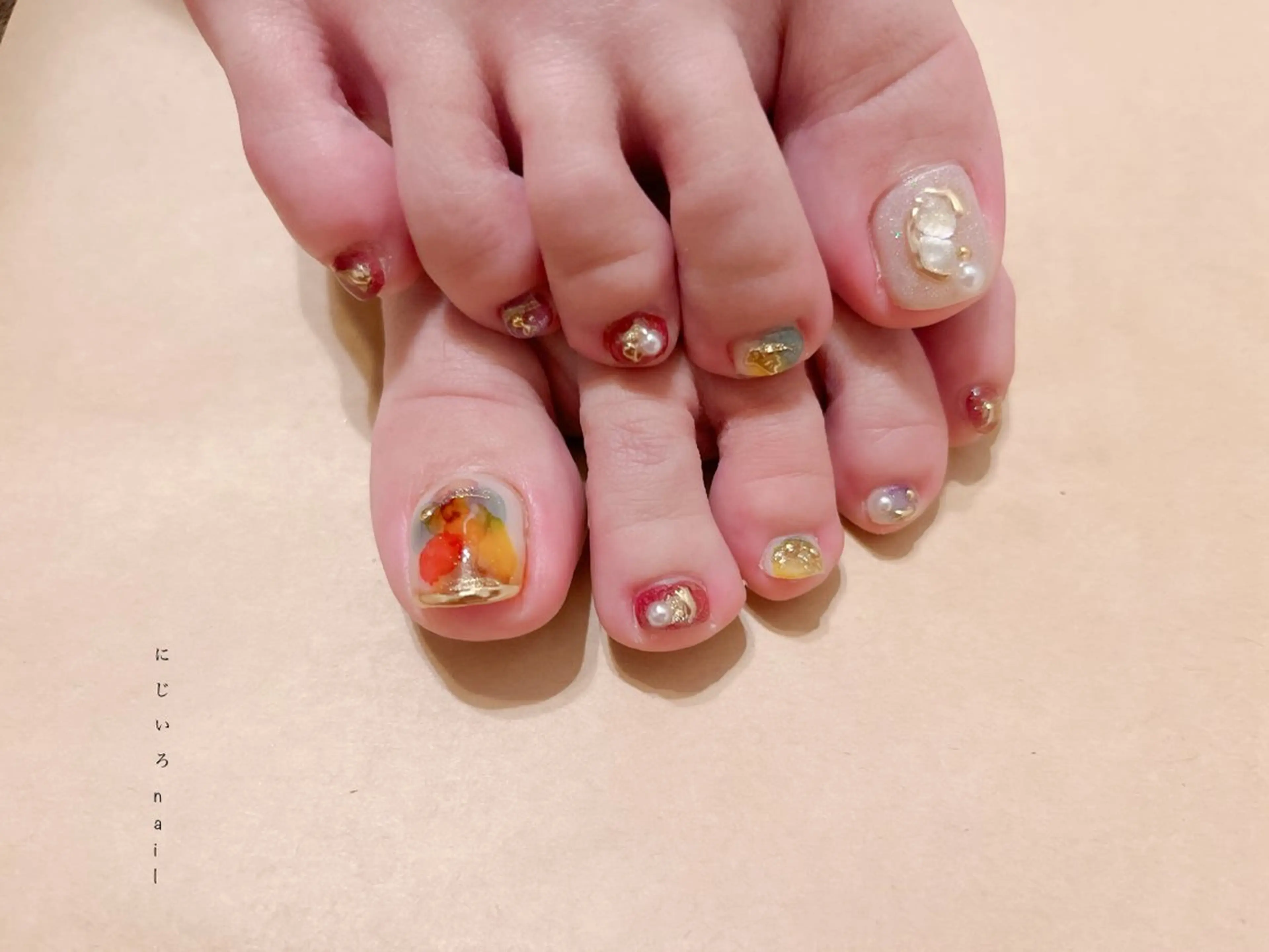 ネイル にじいろ nailのネイルデザイン