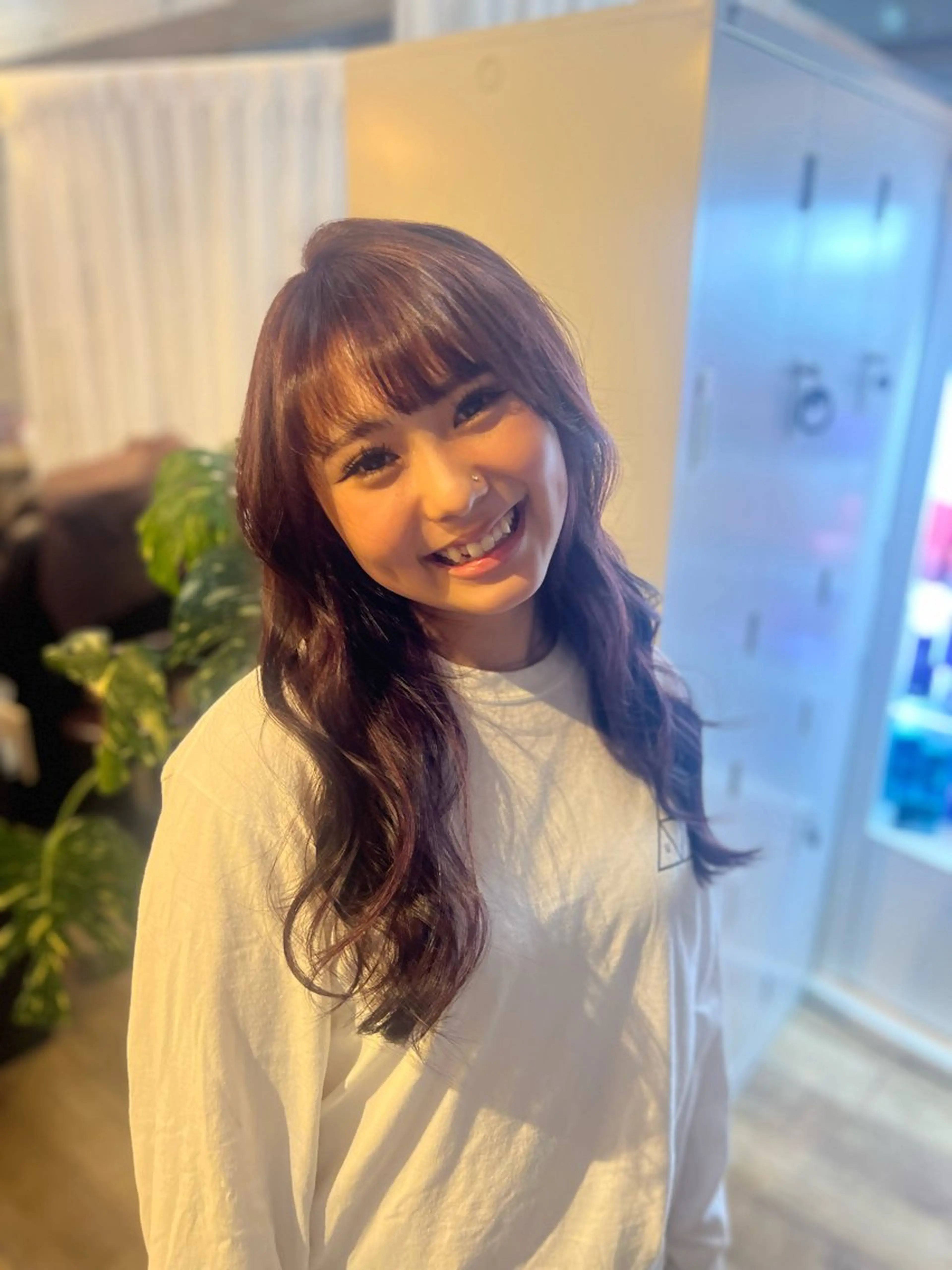 ロング カラー ヘアカラー Liere Muuのヘアスタイル