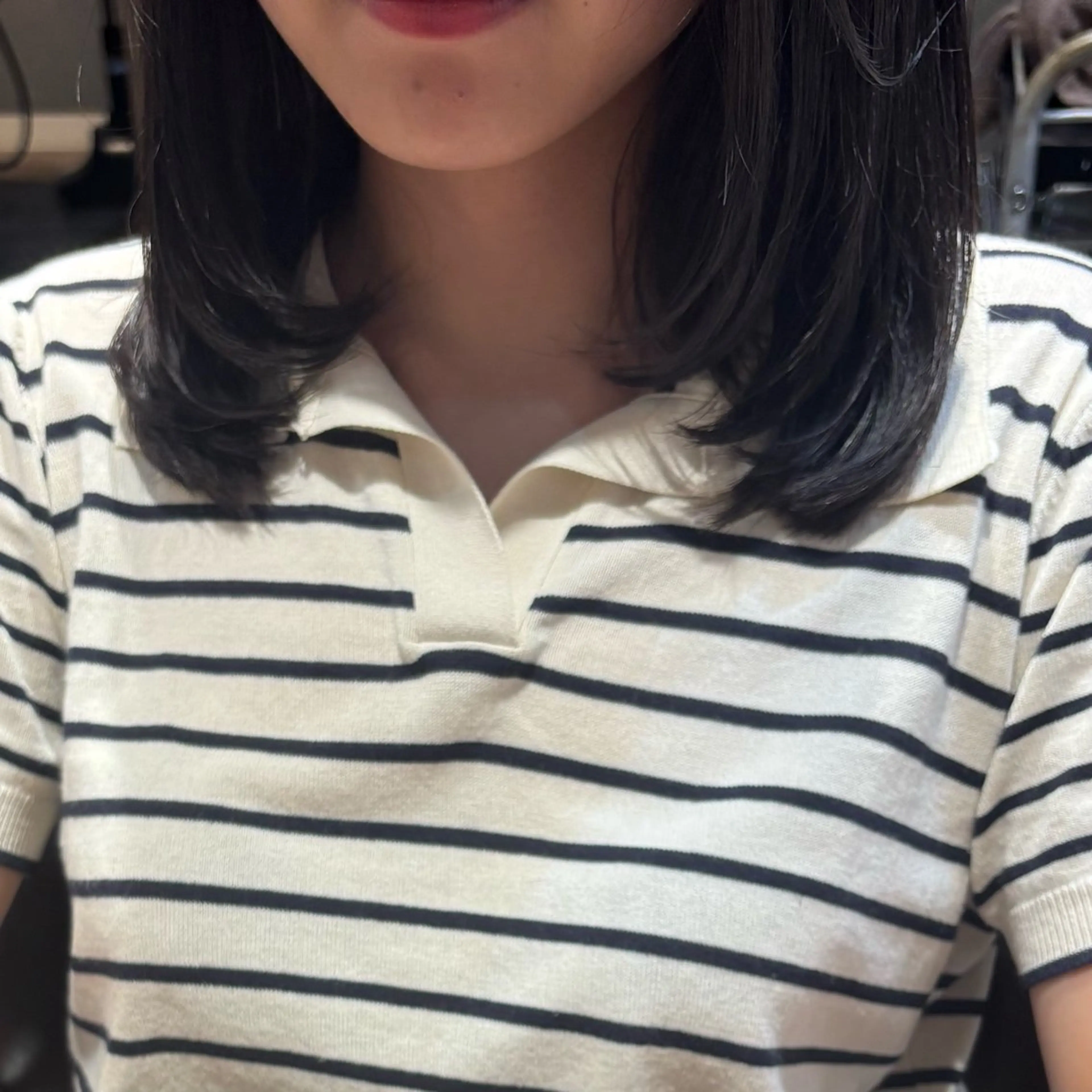 セミロング レイヤーカット ふじたしの/湘南台 ハイライト/カラーのヘアスタイル