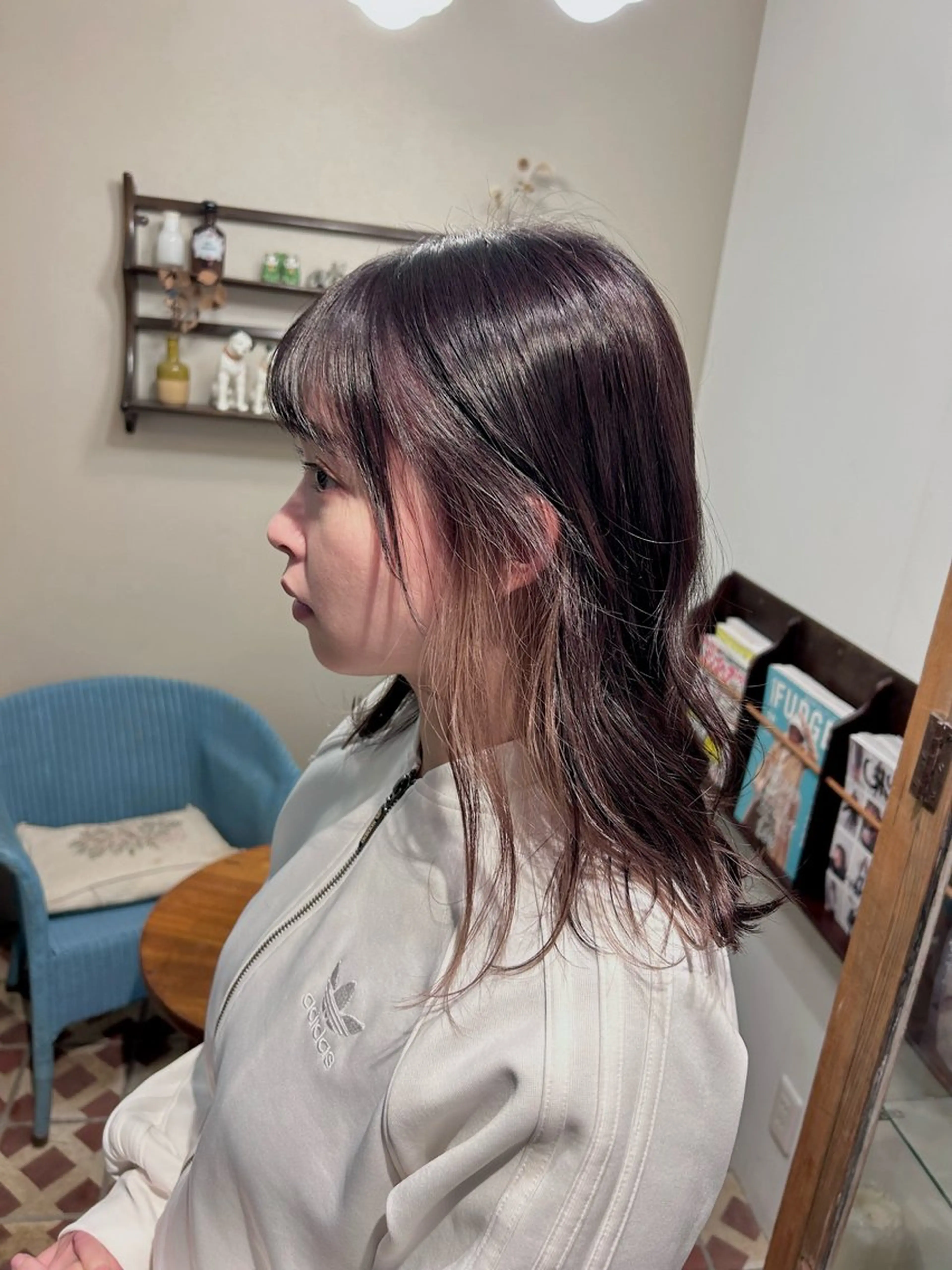 ミディアム カラー ブリーチ インナーカラー Masaki ブリーチカラーのヘアスタイル