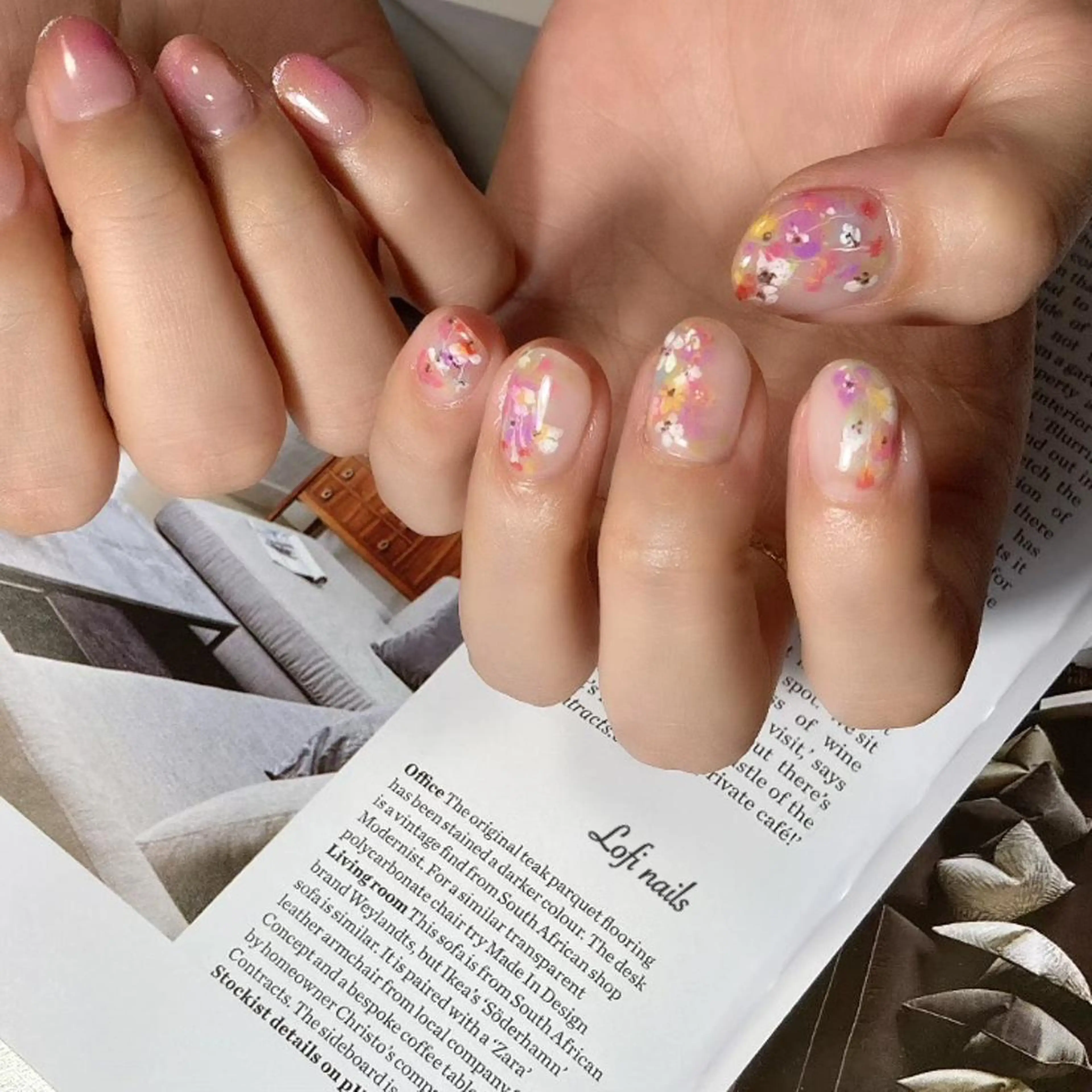 ショート ネイル Lofi nails ゆきこのネイルデザイン