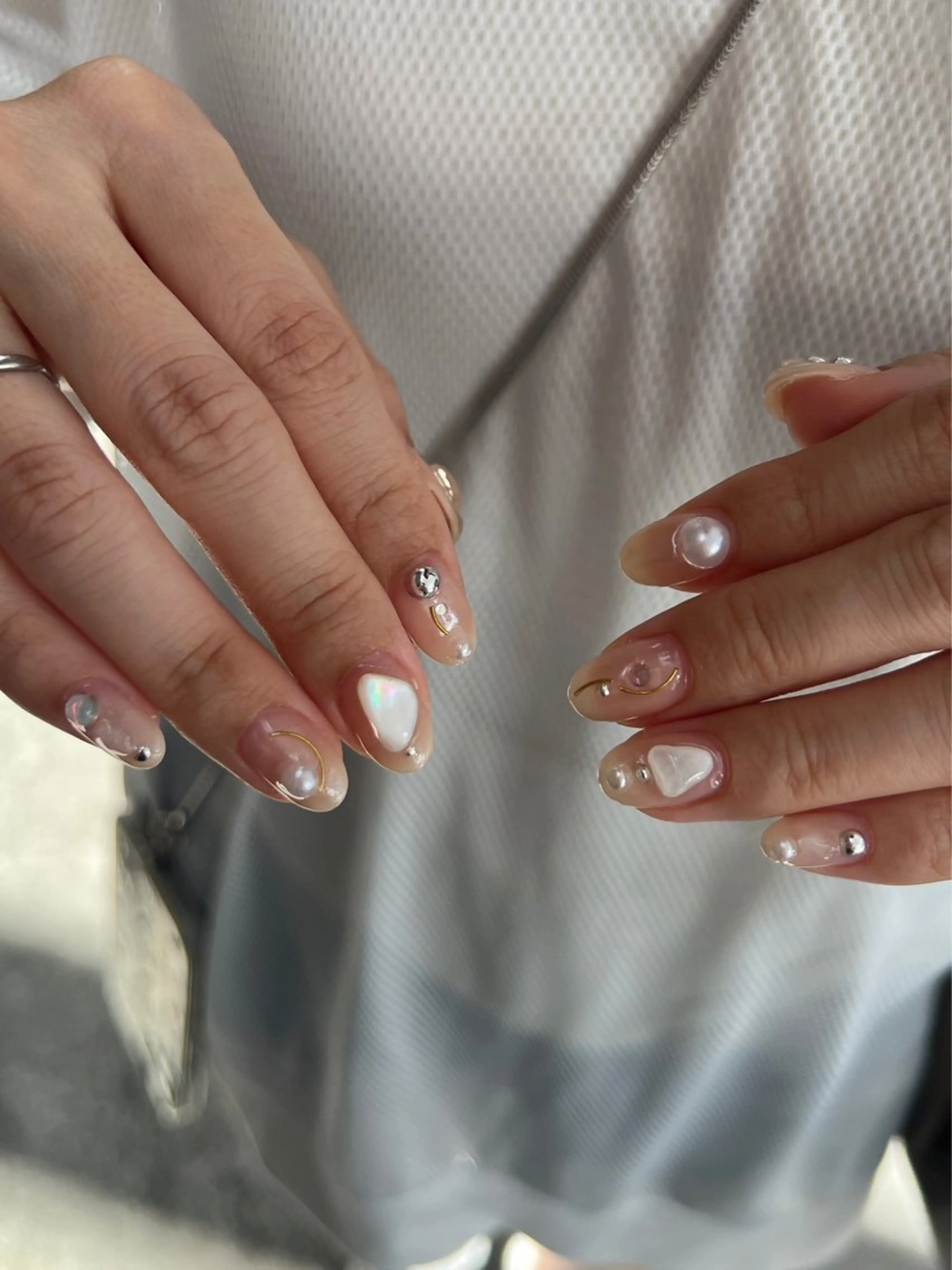 ネイル Ri.nail オクマトモカのネイルデザイン