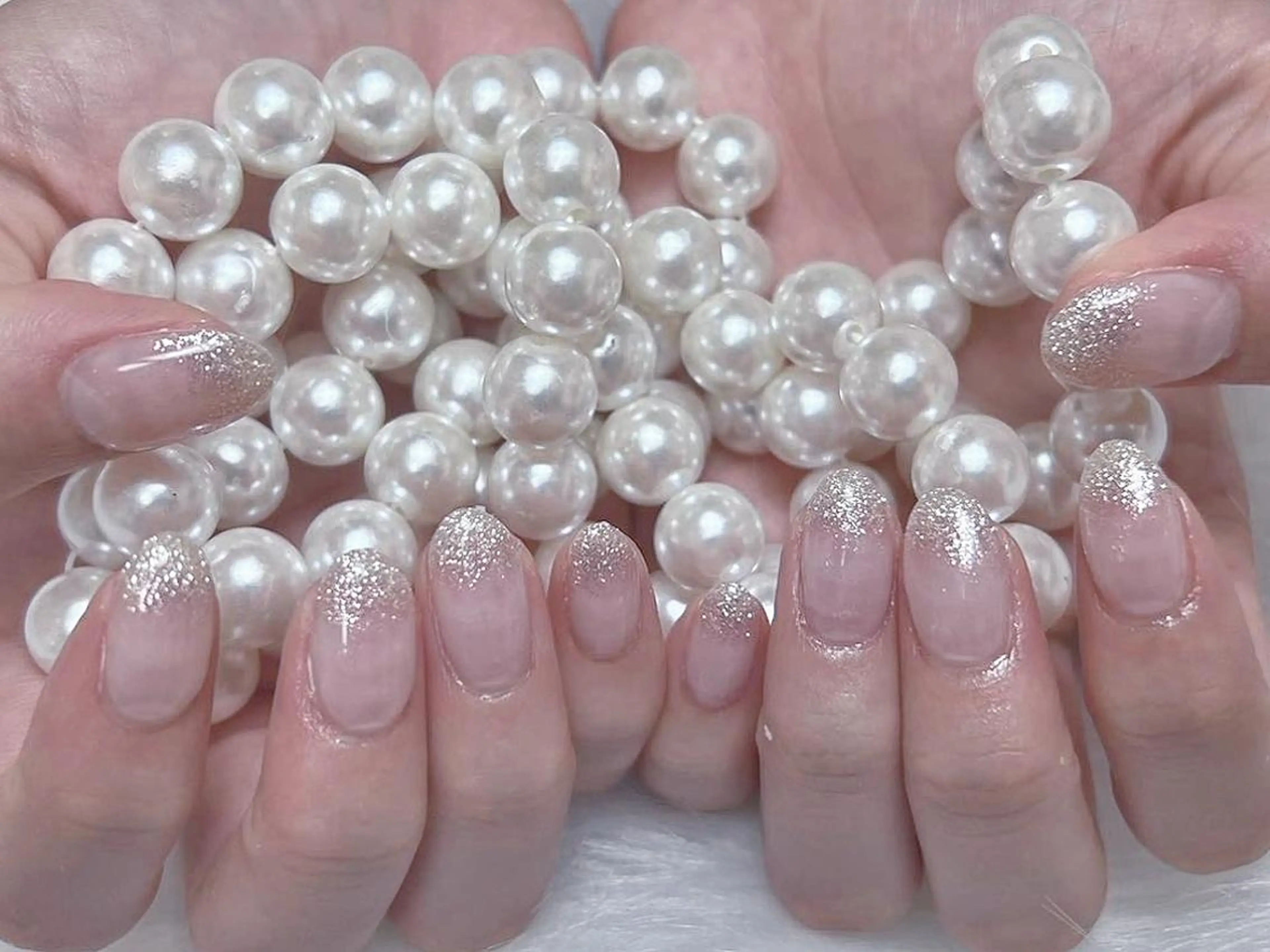 ネイル グラデーション ラメ(グリッター) ラメグラデーション Nail Monsterのネイルデザイン