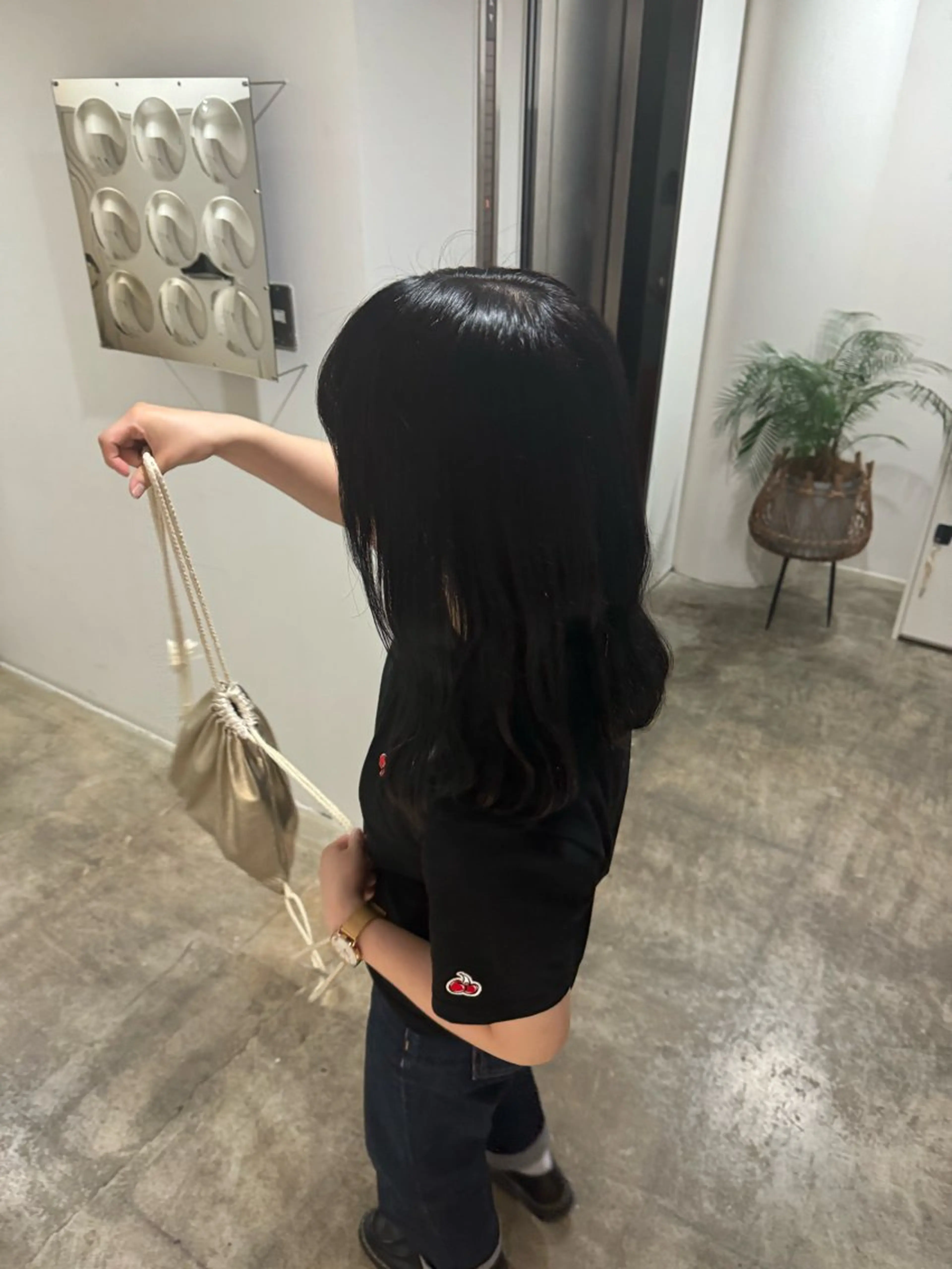 セミロング ヘアカラー 透明感/寒色/暖色/ sayakaのヘアスタイル