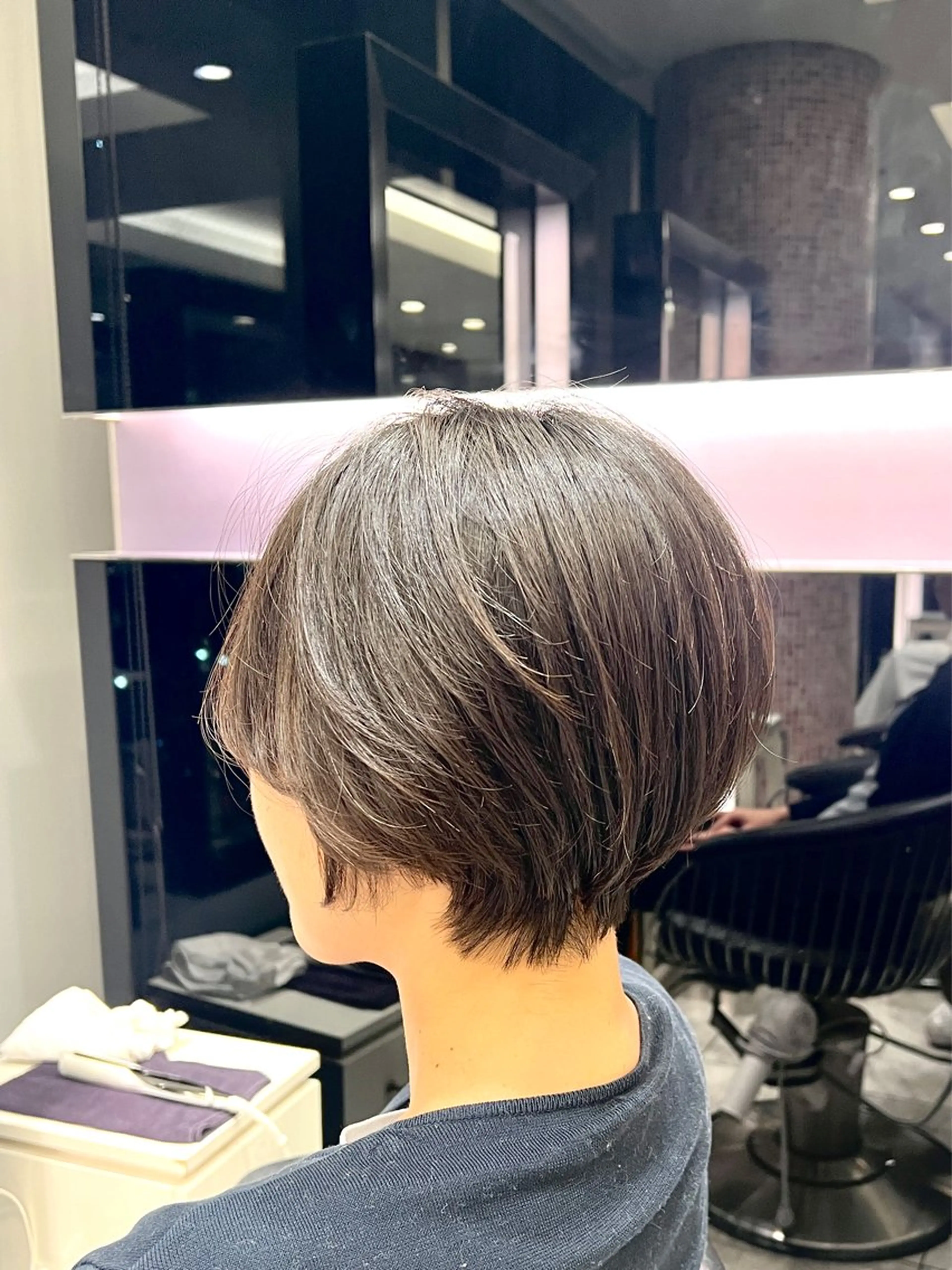 ショート レディースショート／ パーマ/タケシ🍔のヘアスタイル