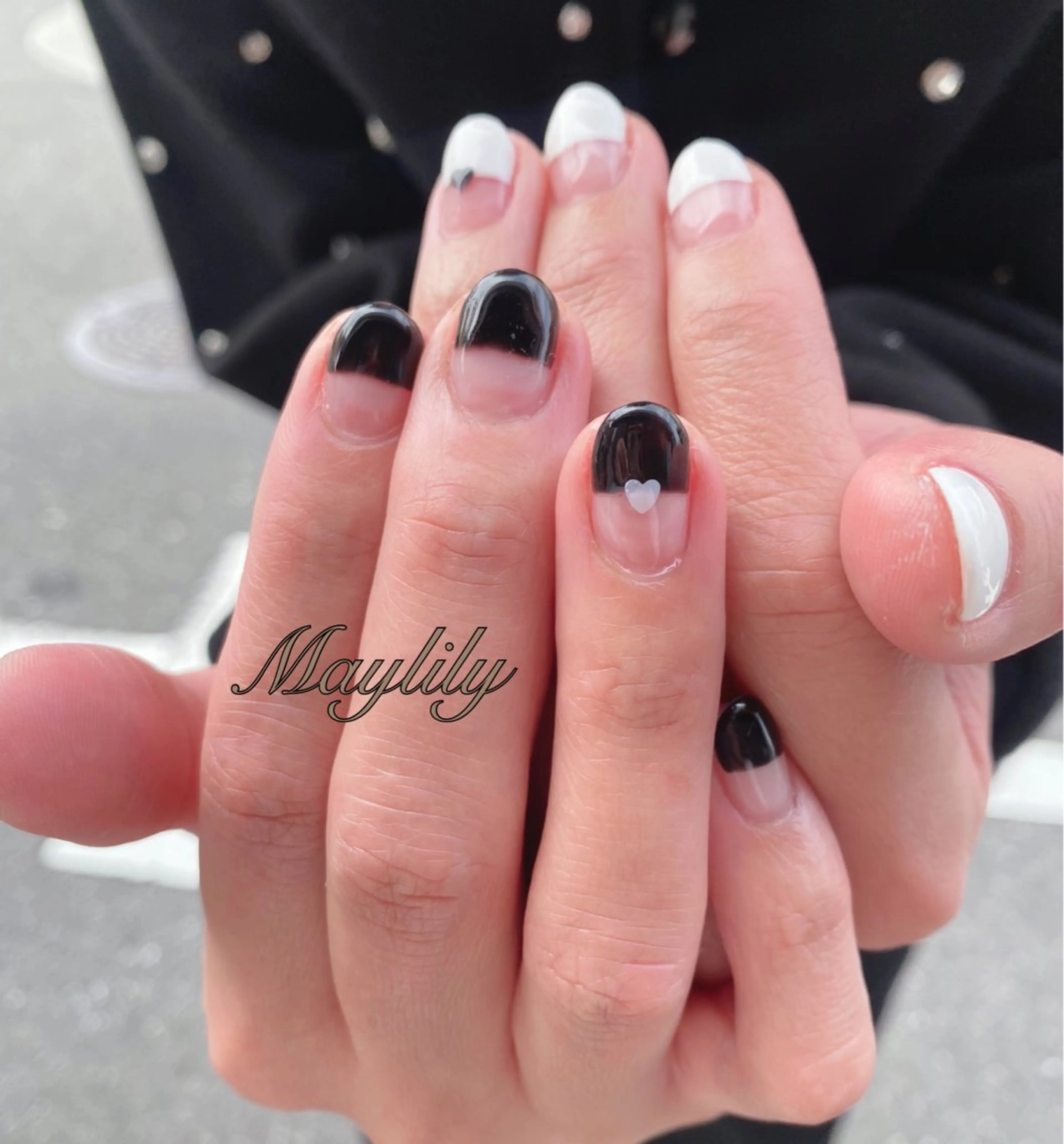 ネイル 持ち込み ハンドネイル Nail care salon Maylily所属・Nail salon Maylilyのネイルデザイン
