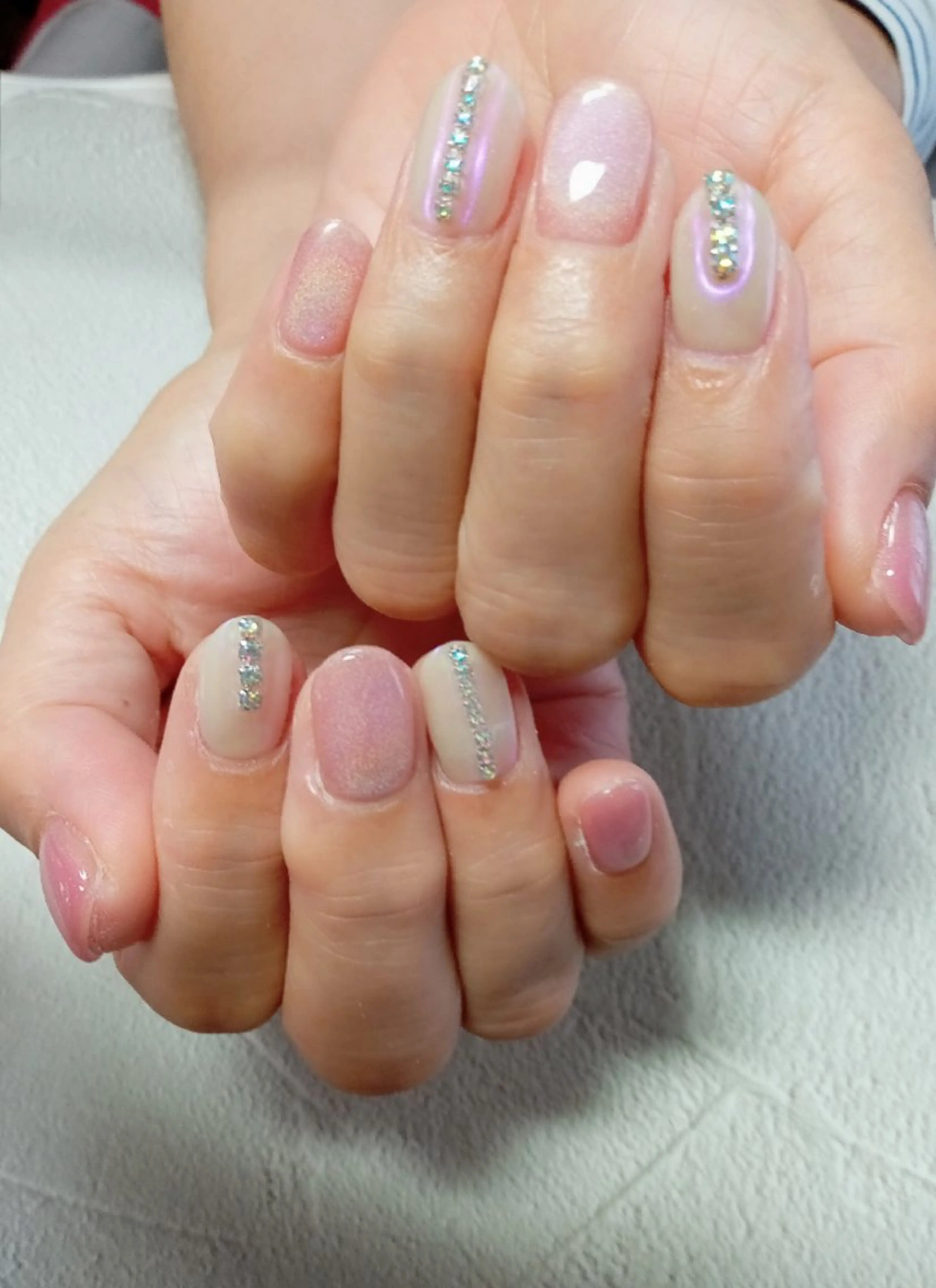 ネイル 氷ネイル・うるうるネイル キラキラネイル マグネットネイル ミラーネイル オフィスネイル ハンドネイル flure de neige yukiのネイルデザイン