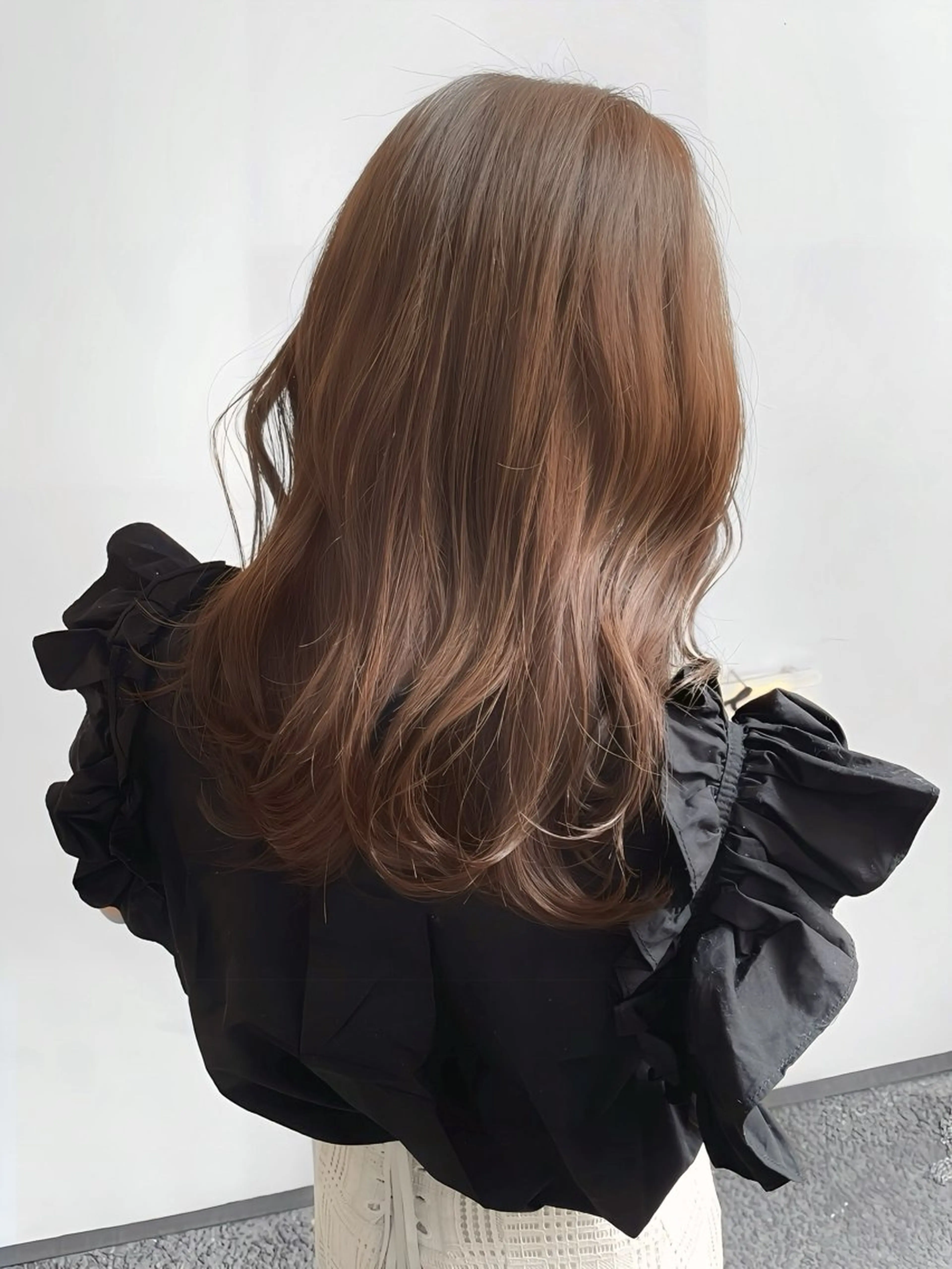 ミディアム カラー Large 都筑雅人のヘアスタイル