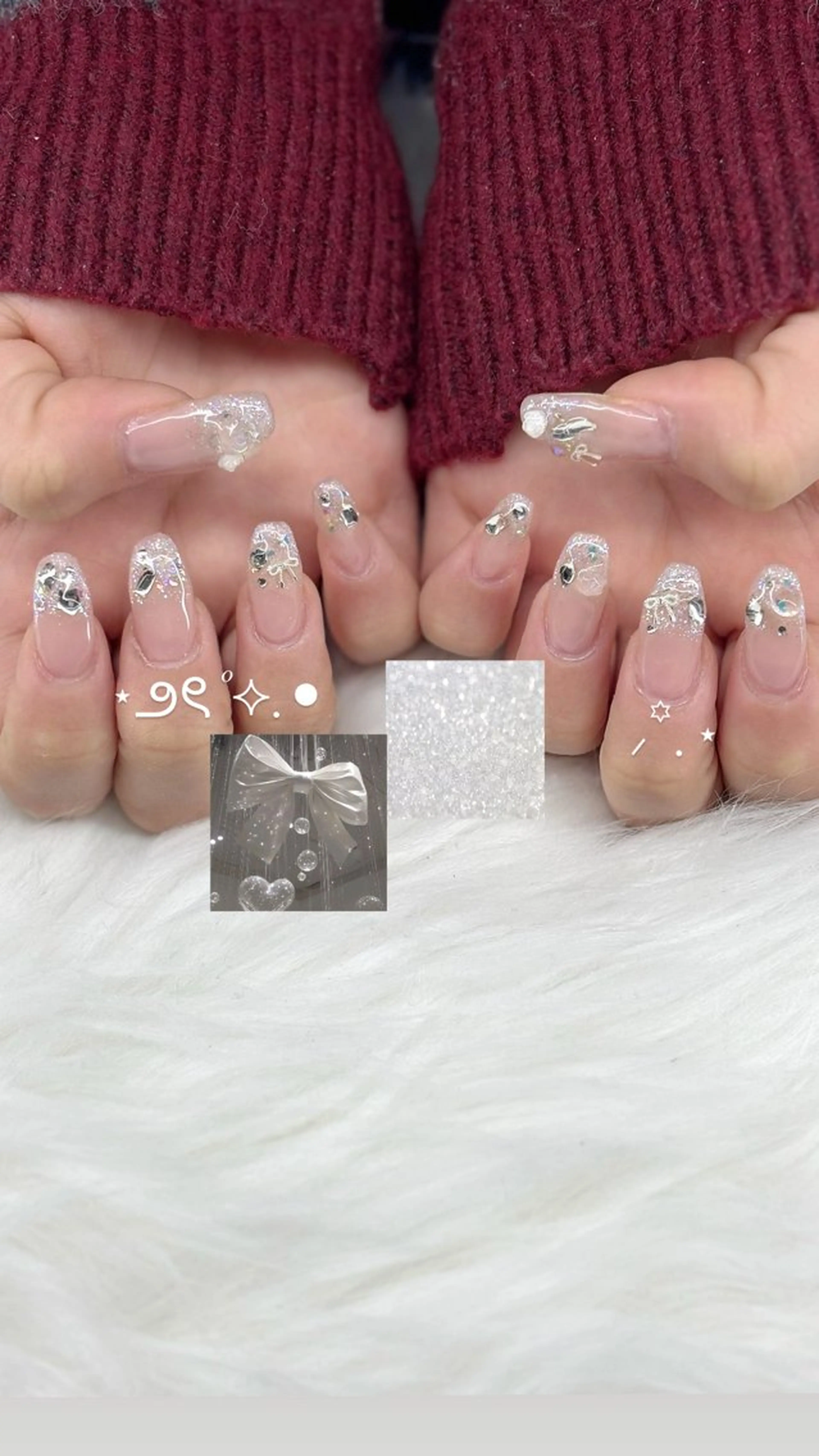 ネイル ホワイト vanity yunaのネイルデザイン