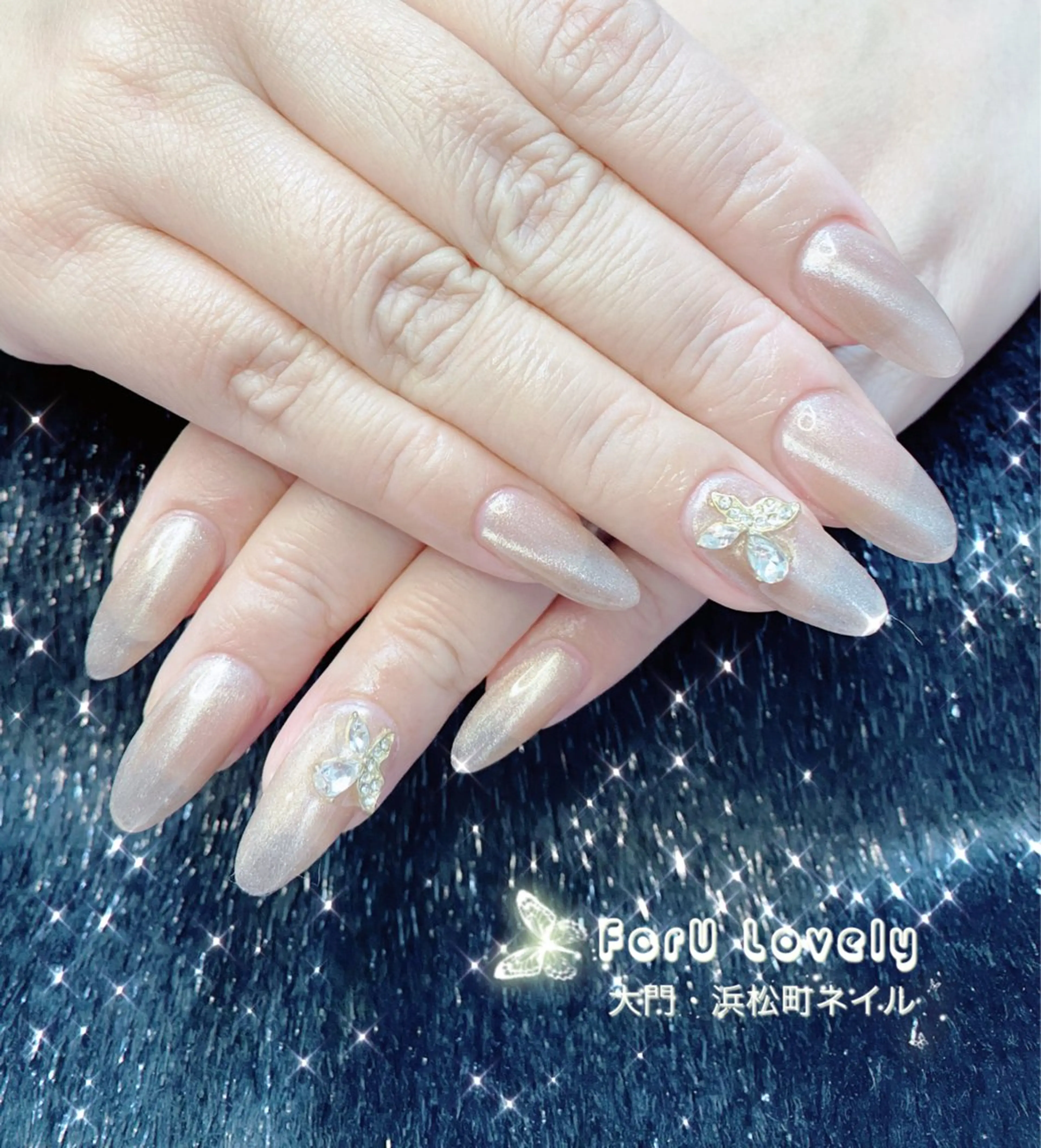 ネイル フットネイル ジェルネイル ハート 韓国ネイル 持ち込み ハンドネイル ハンドケア 大門浜松町 ネイルのネイルデザイン