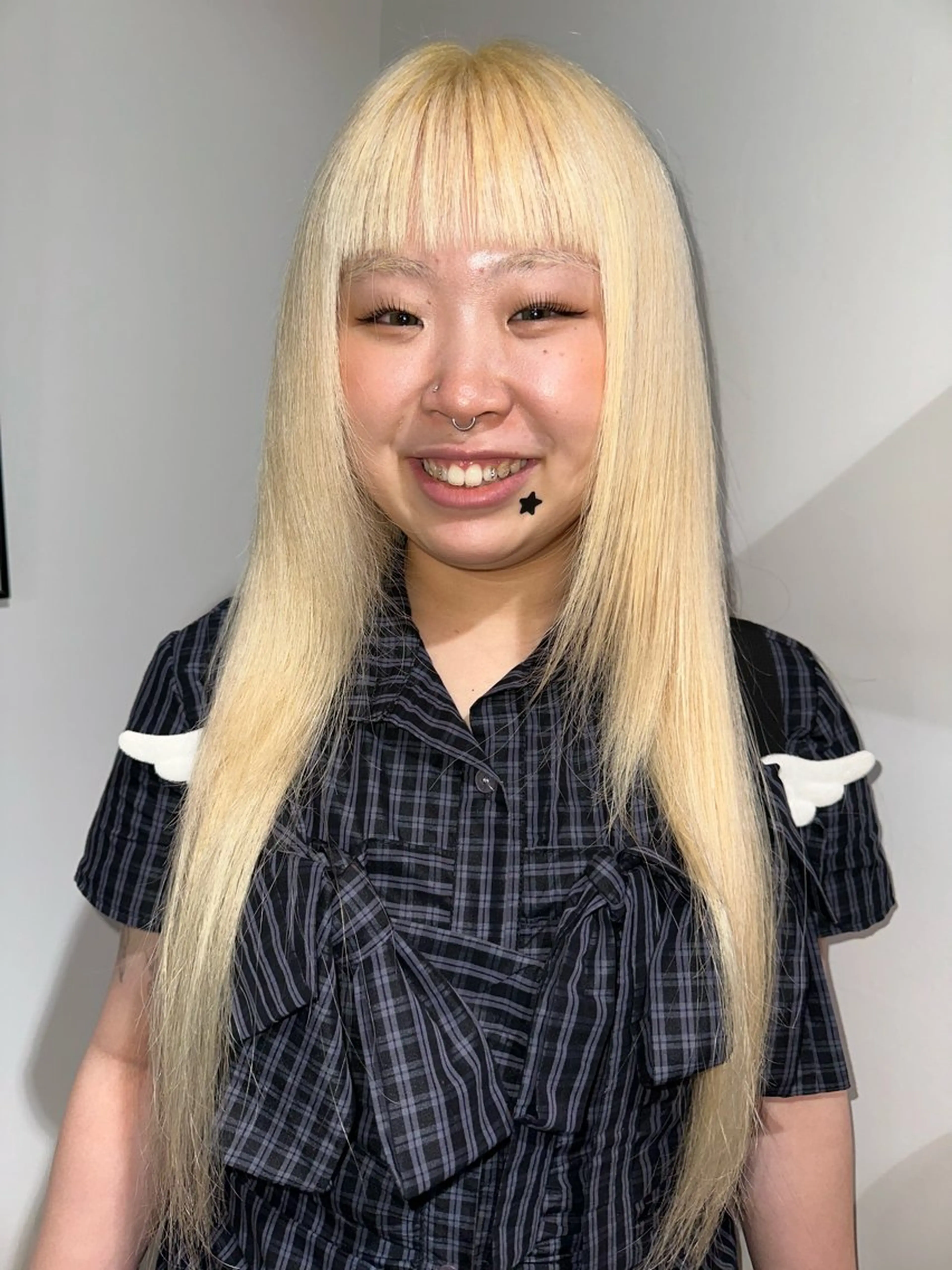 ロング カラー カット ヘアカラー トリートメント 🎀オイダイラ モモカ🎀のヘアスタイル