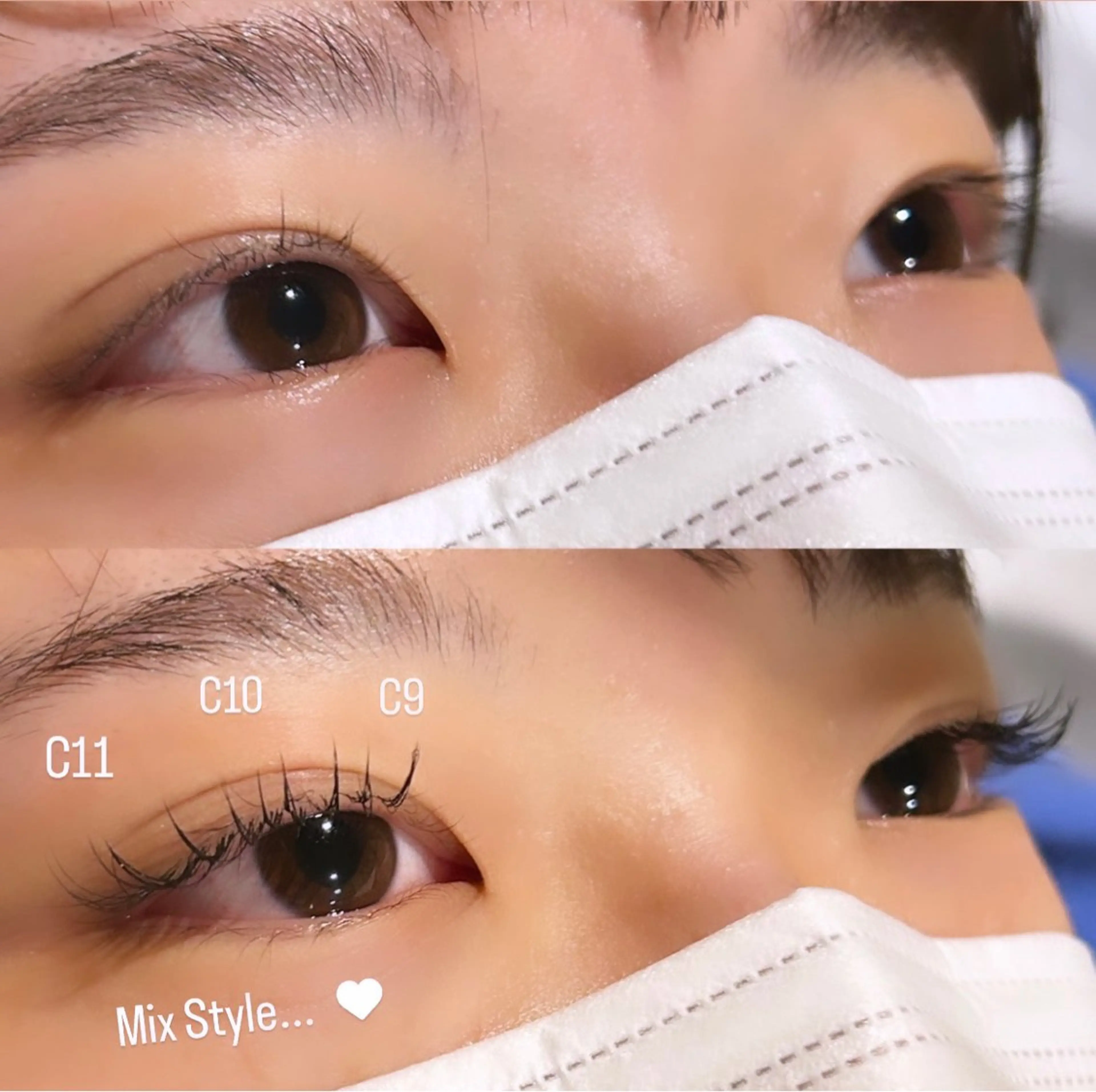 マツエク・マツパ Cカール 🩷ྀི中村 ほのか🧸🌷のマツエク・マツパデザイン