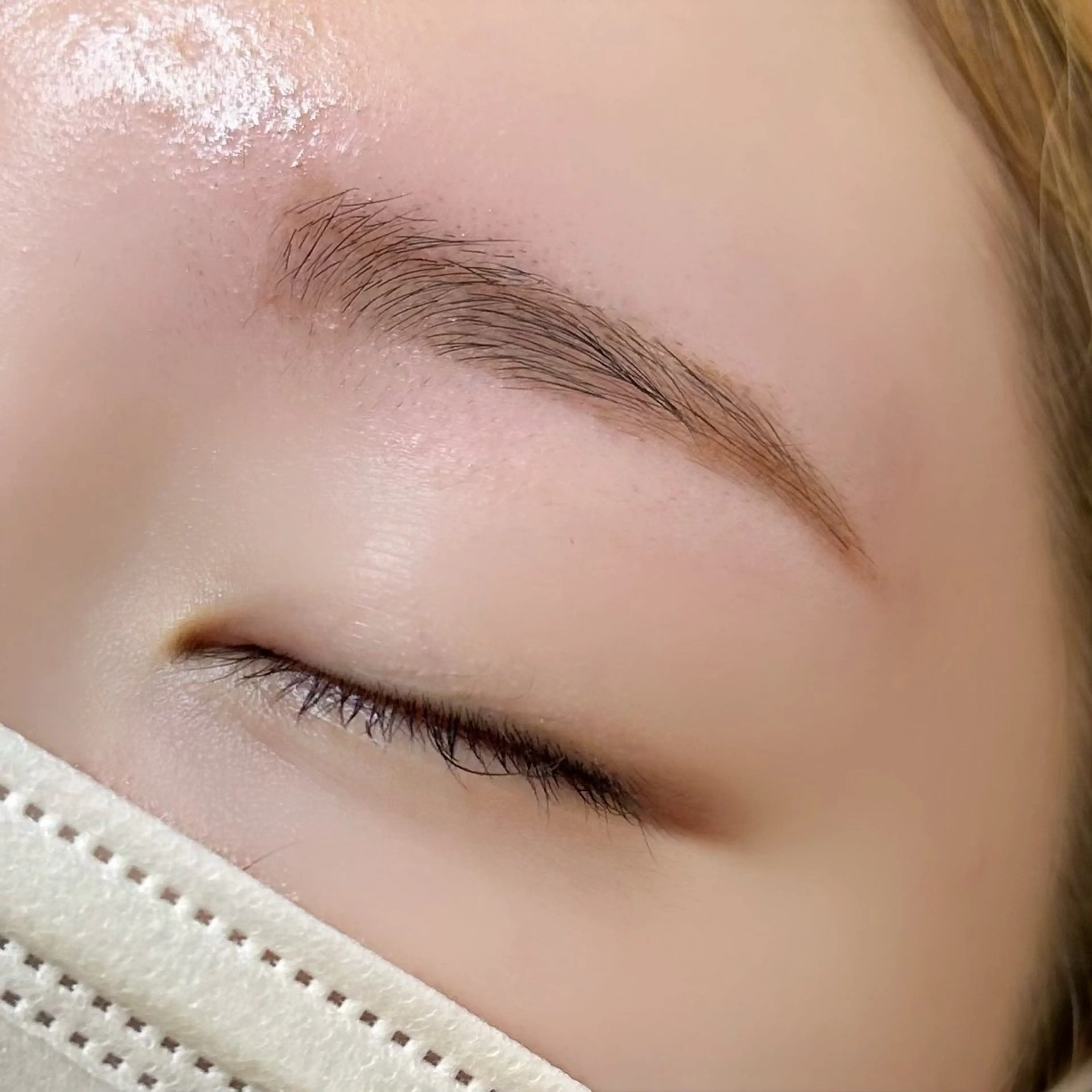 【ご新規様限定】アイブロウワックス脱毛💝メイク仕上げ付き💝メンズにもおすすめ✨の写真