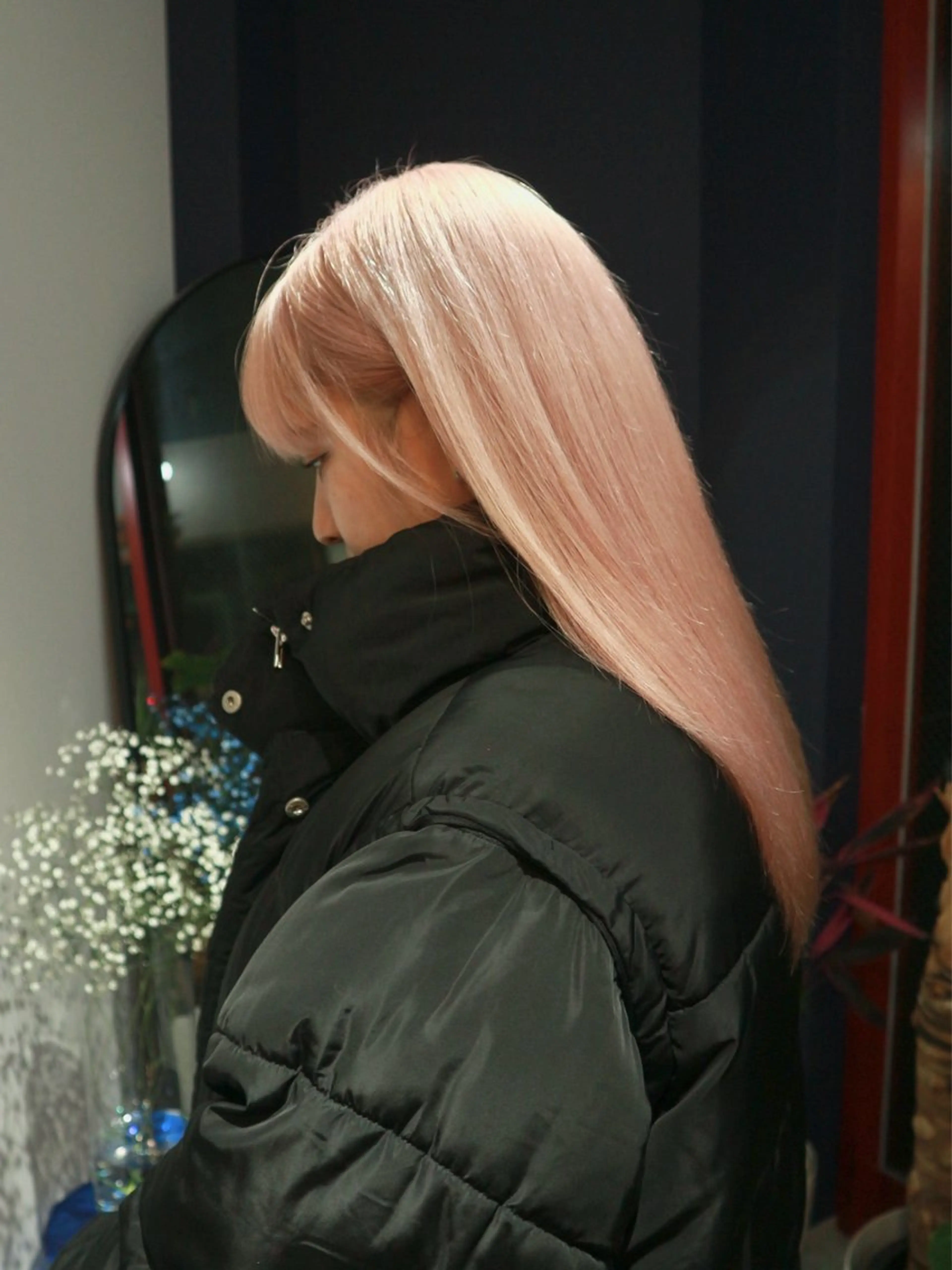 【ご新規様限定🔰】ブリーチ+ケアカラー+ランクアップトリートメント🫧 大阪/梅田/ダブルカラーの写真