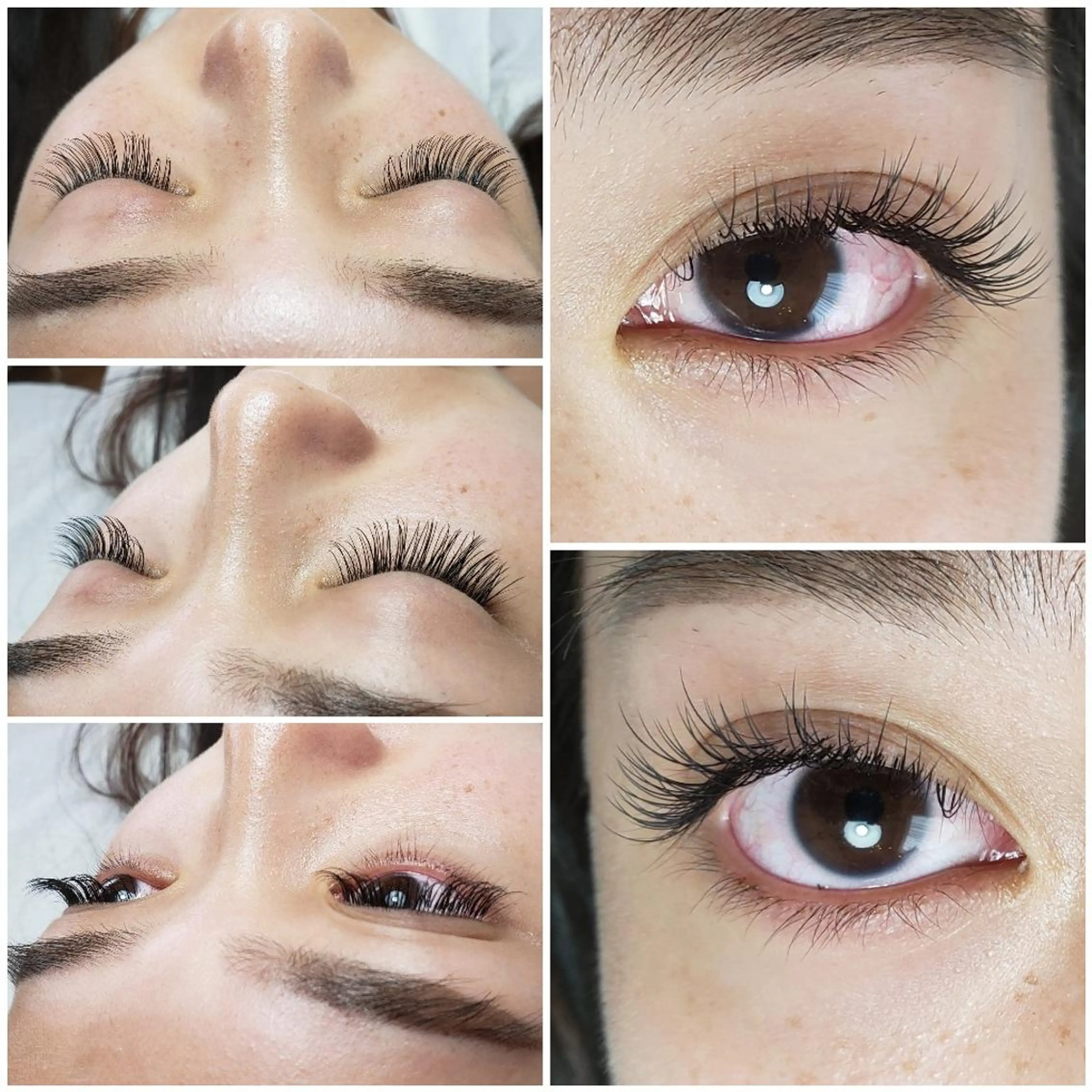 マツエク・マツパ Cカール キュート Rouge ・ K  　のマツエク・マツパデザイン