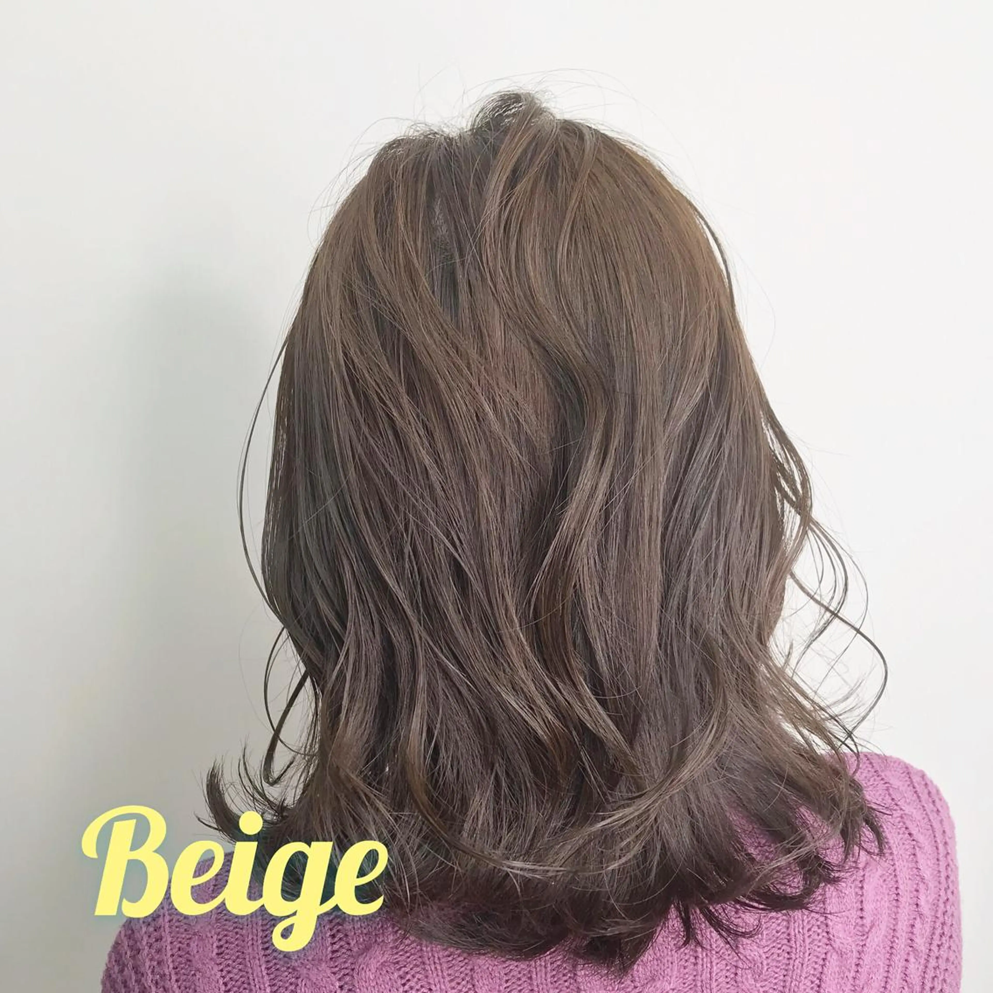 ミディアム カラー ブリーチカラー/ 岩破瑞希のヘアスタイル