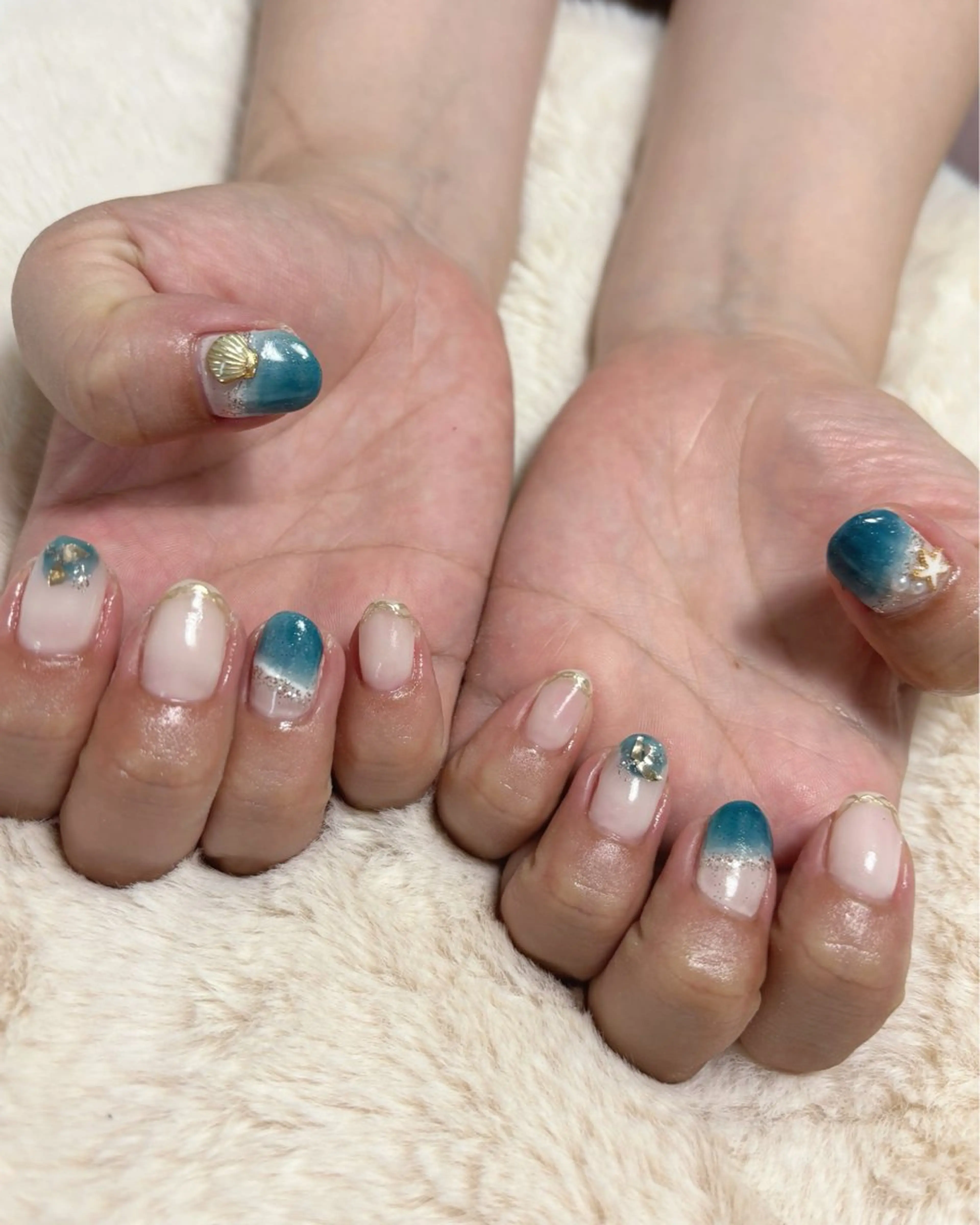 ネイル ハンドネイル 國本 由奈のネイルデザイン