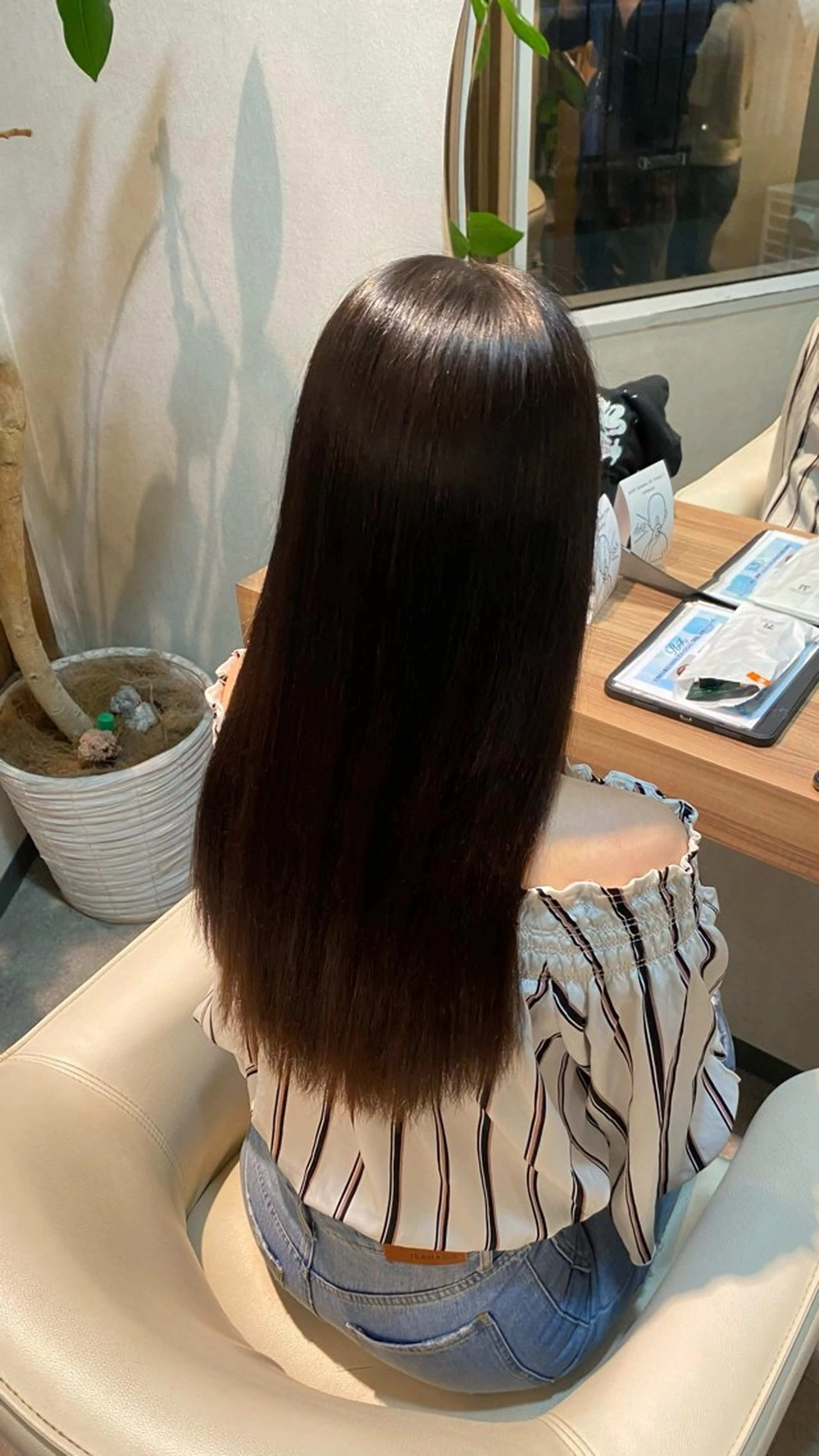 ロング パーマ 【新宿】🦝モード スタイル/夏鈴🦝のヘアスタイル